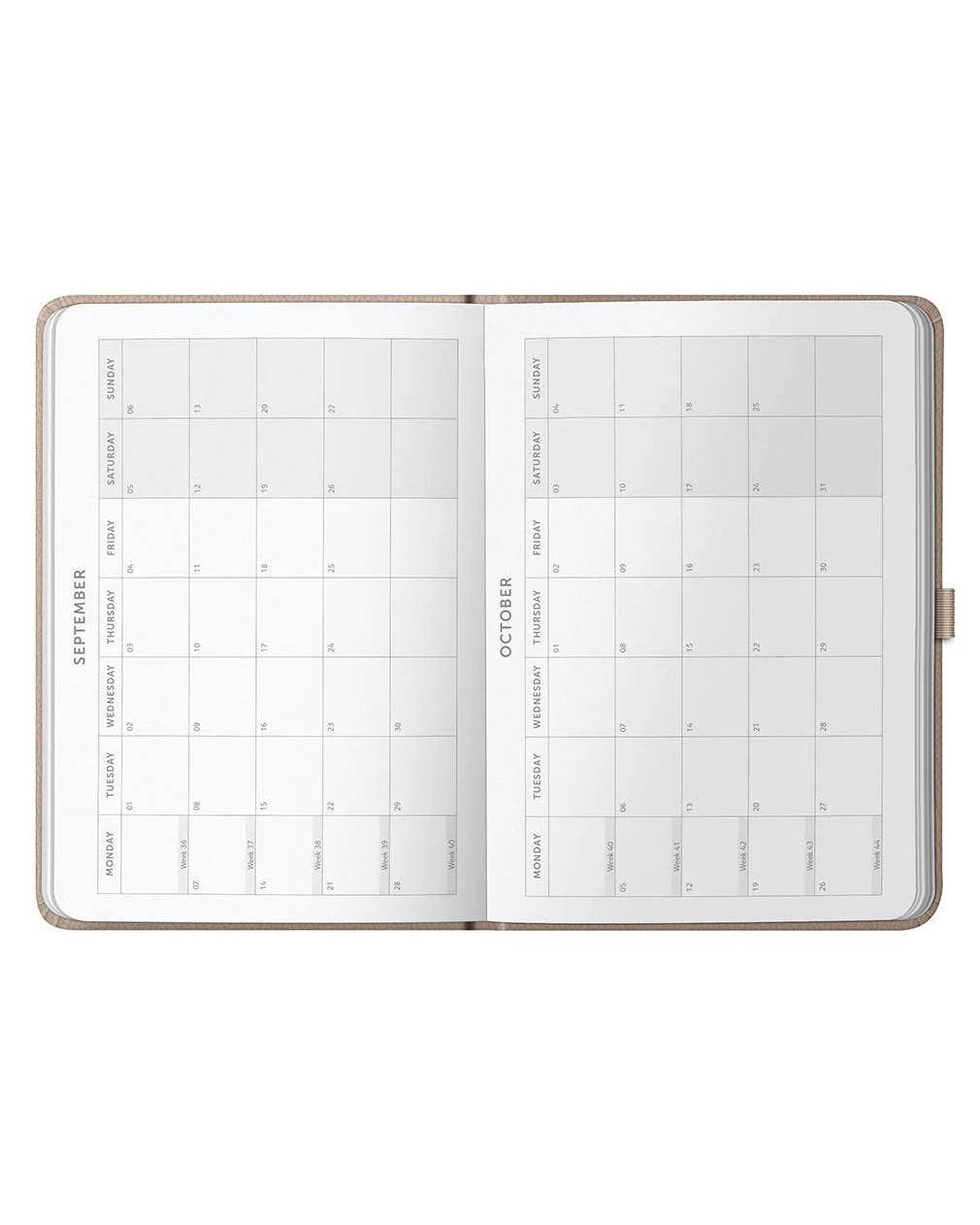 2026 Diary | Busy Life Diary & Weekly Planner | Caramel - Image 5