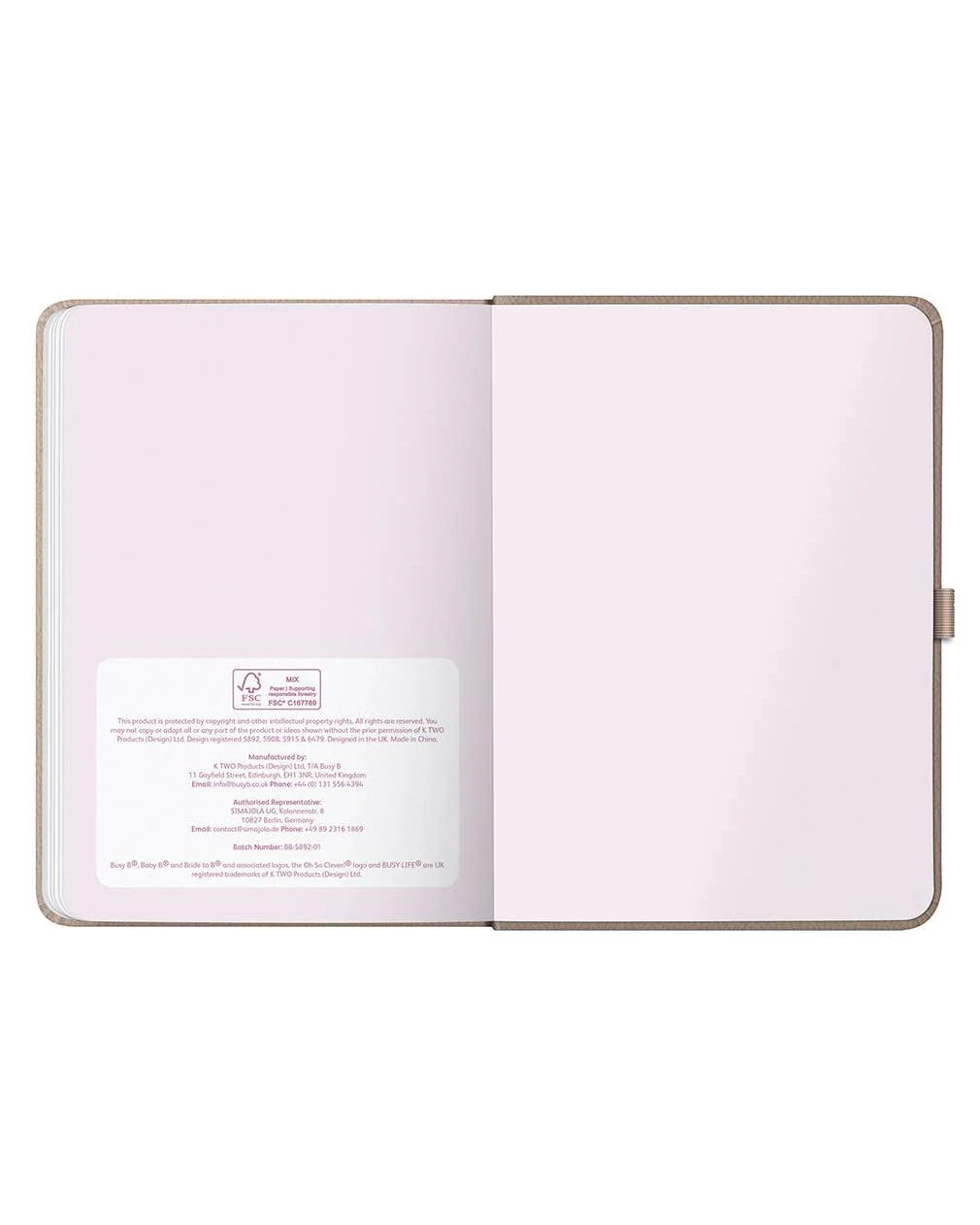2026 Diary | Busy Life Diary & Weekly Planner | Caramel - Image 8