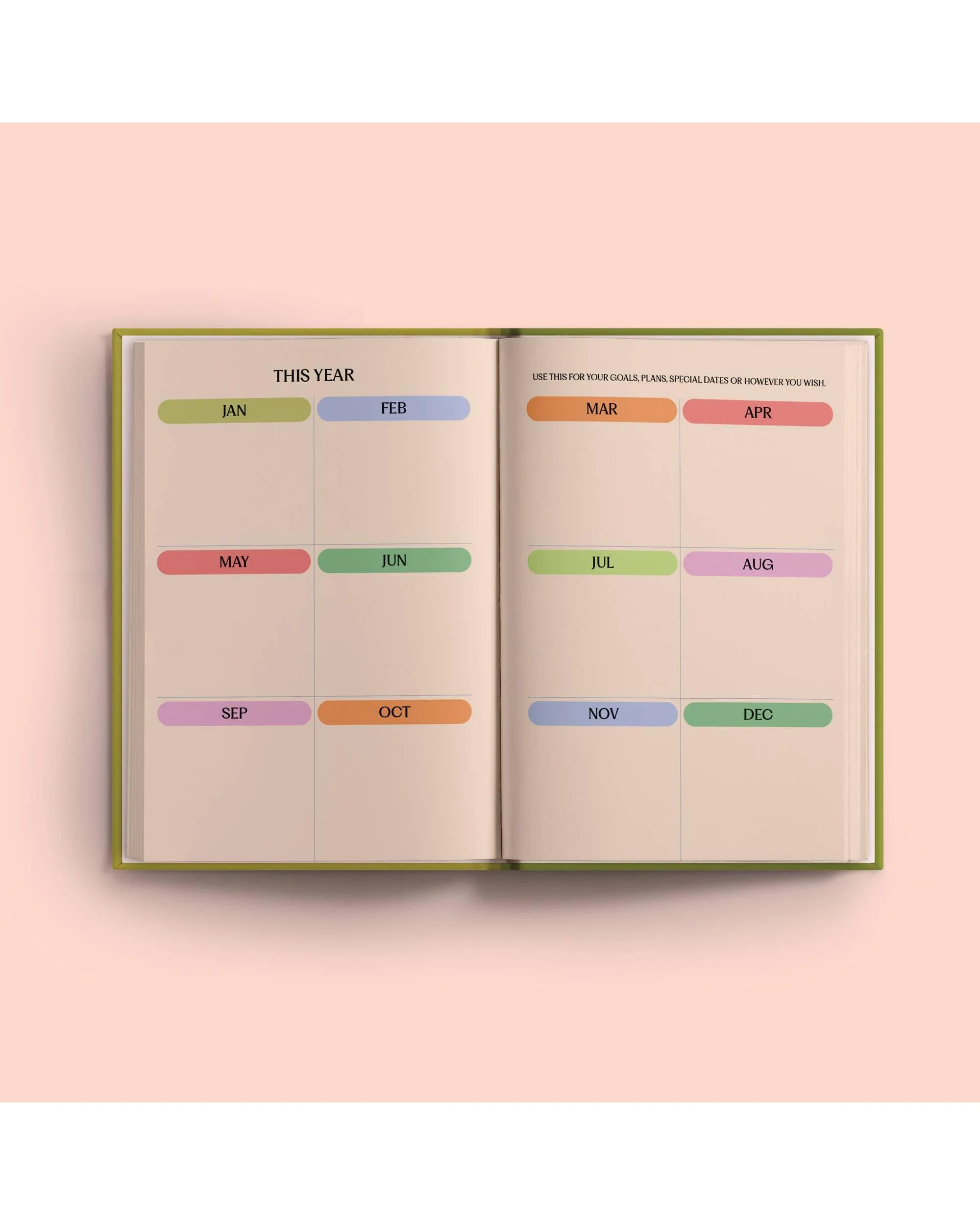 2026 Weekly Planner | Diary Agenda A5 | Geo Berry - Image 3