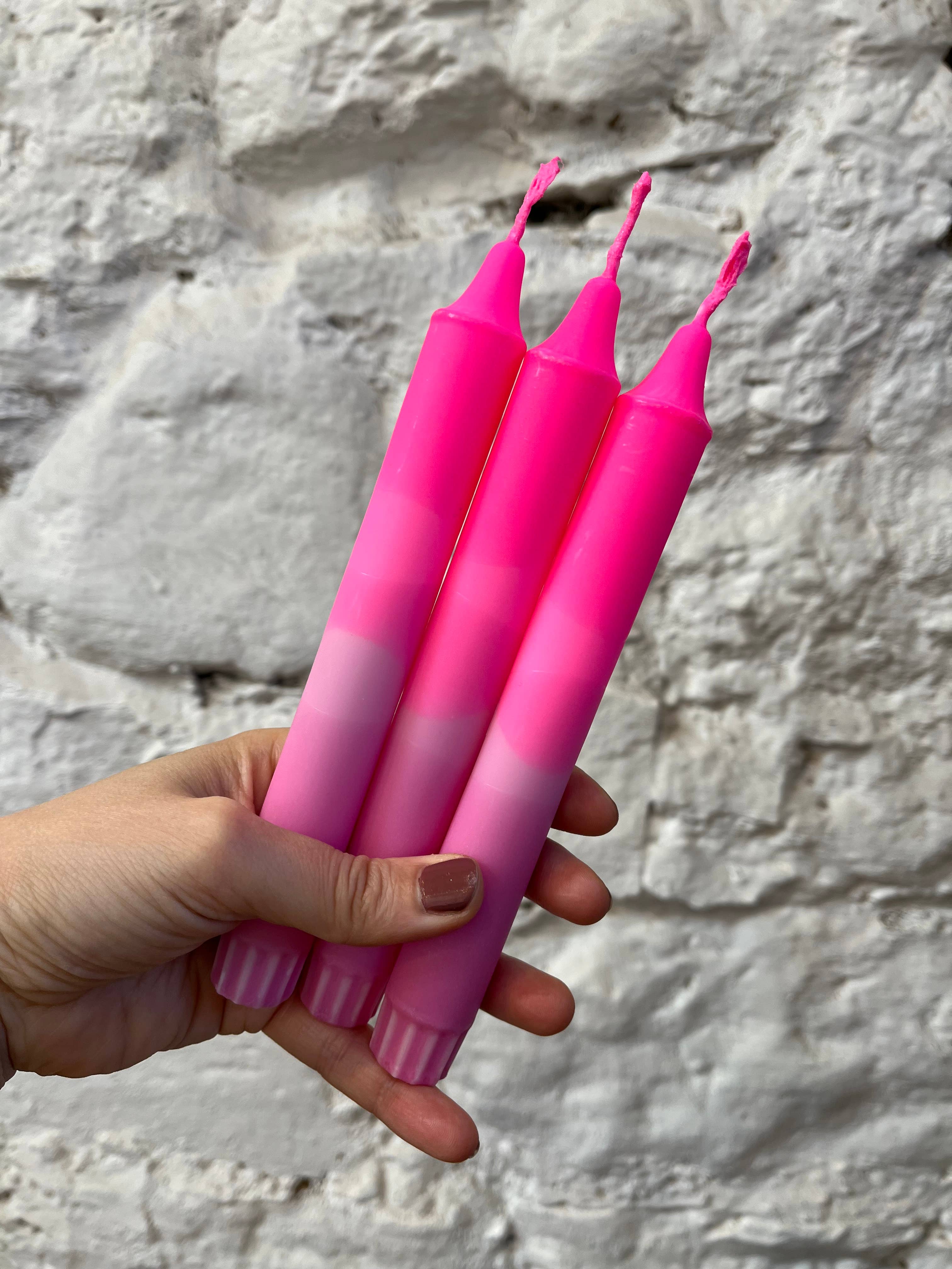 All the Pinks Ombré Candle 