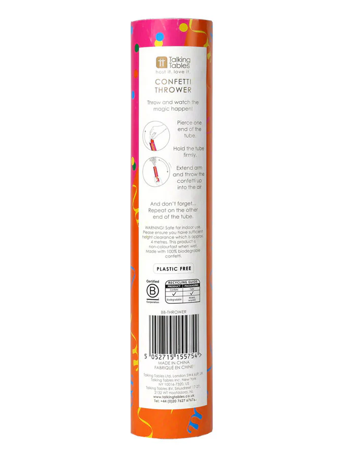 Birthday Brights Confetti Thrower - Image 3