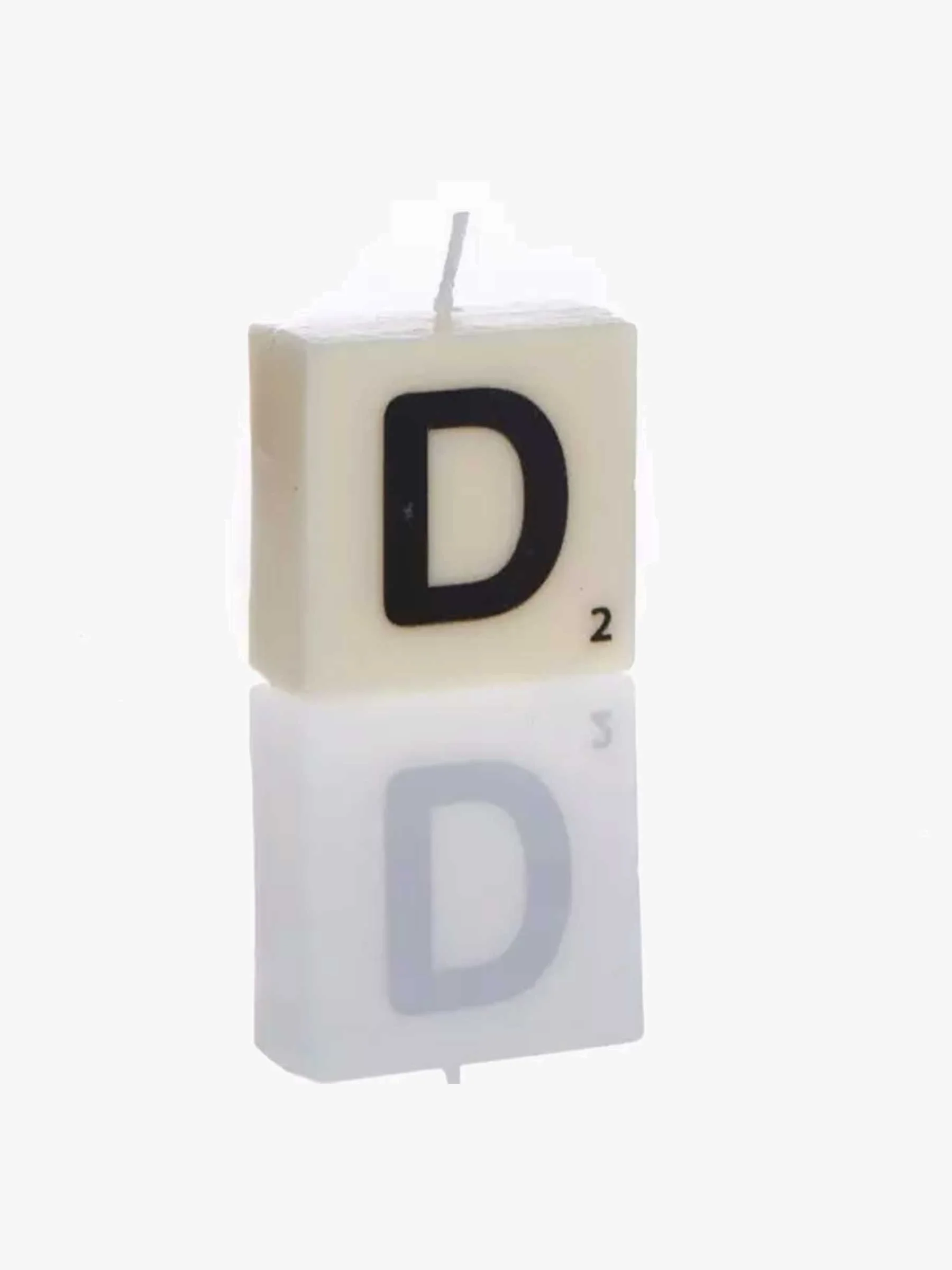 Letter Candle D