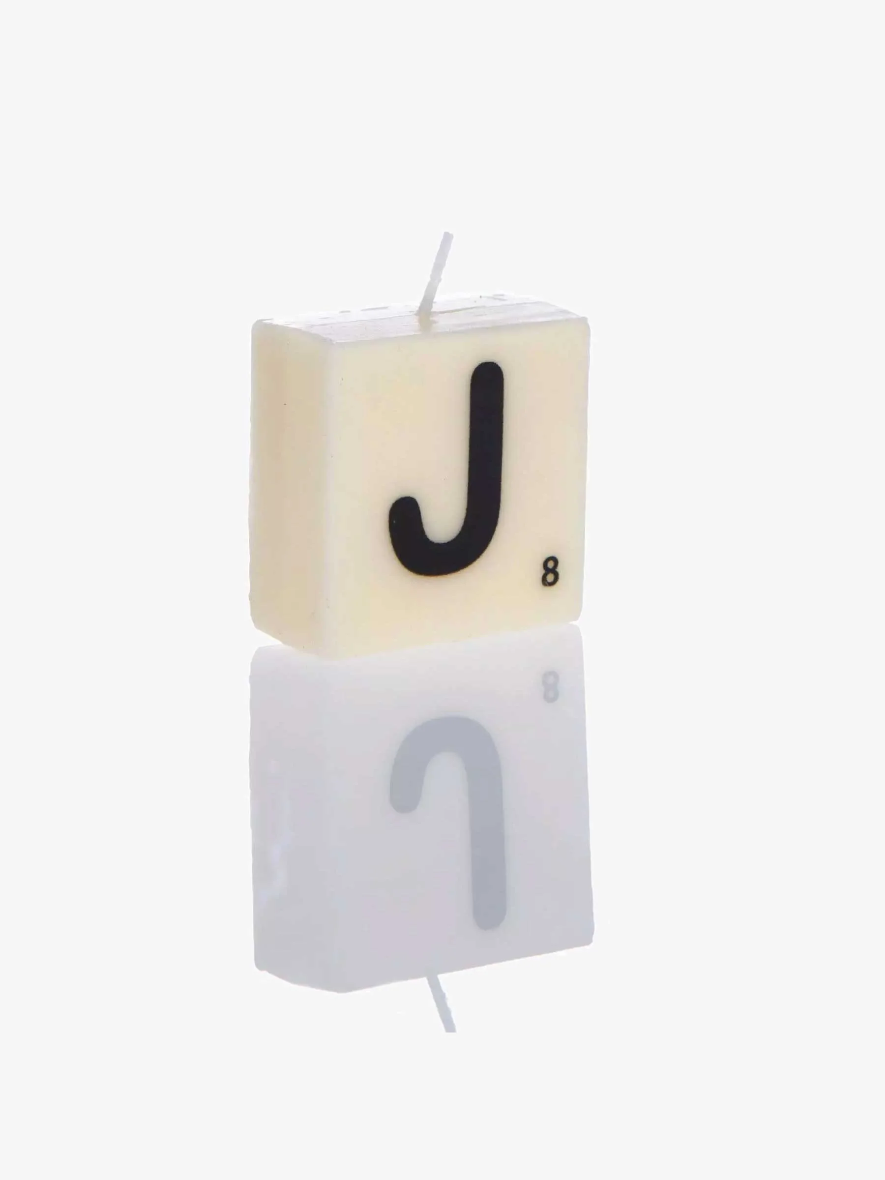 Letter Candle J