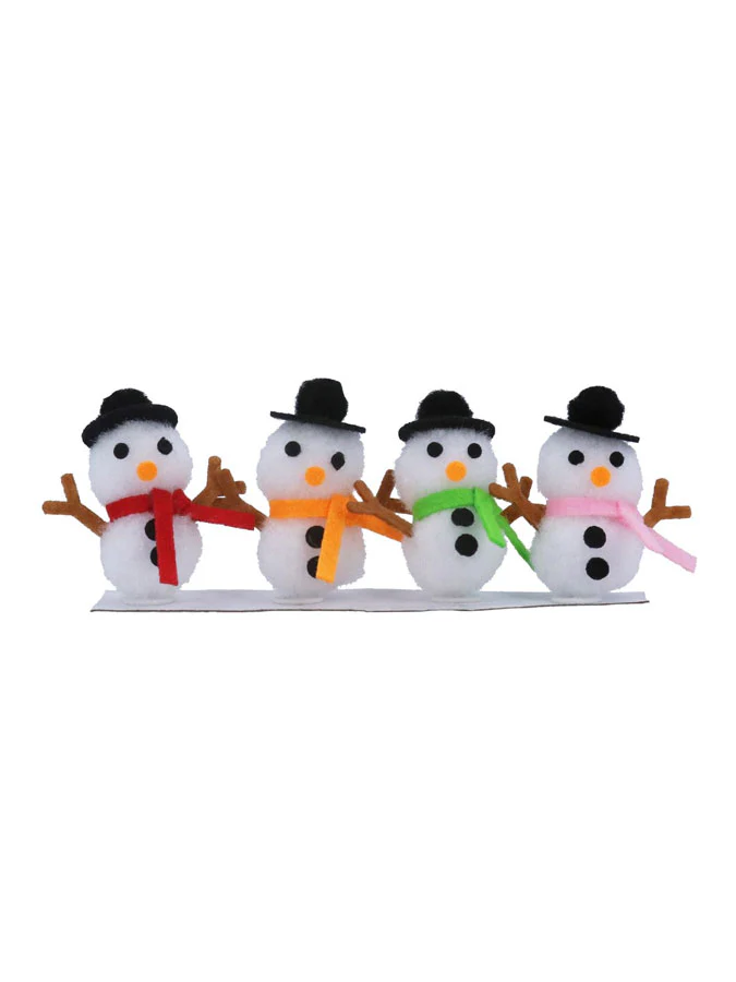 Chenille Snowmen Set