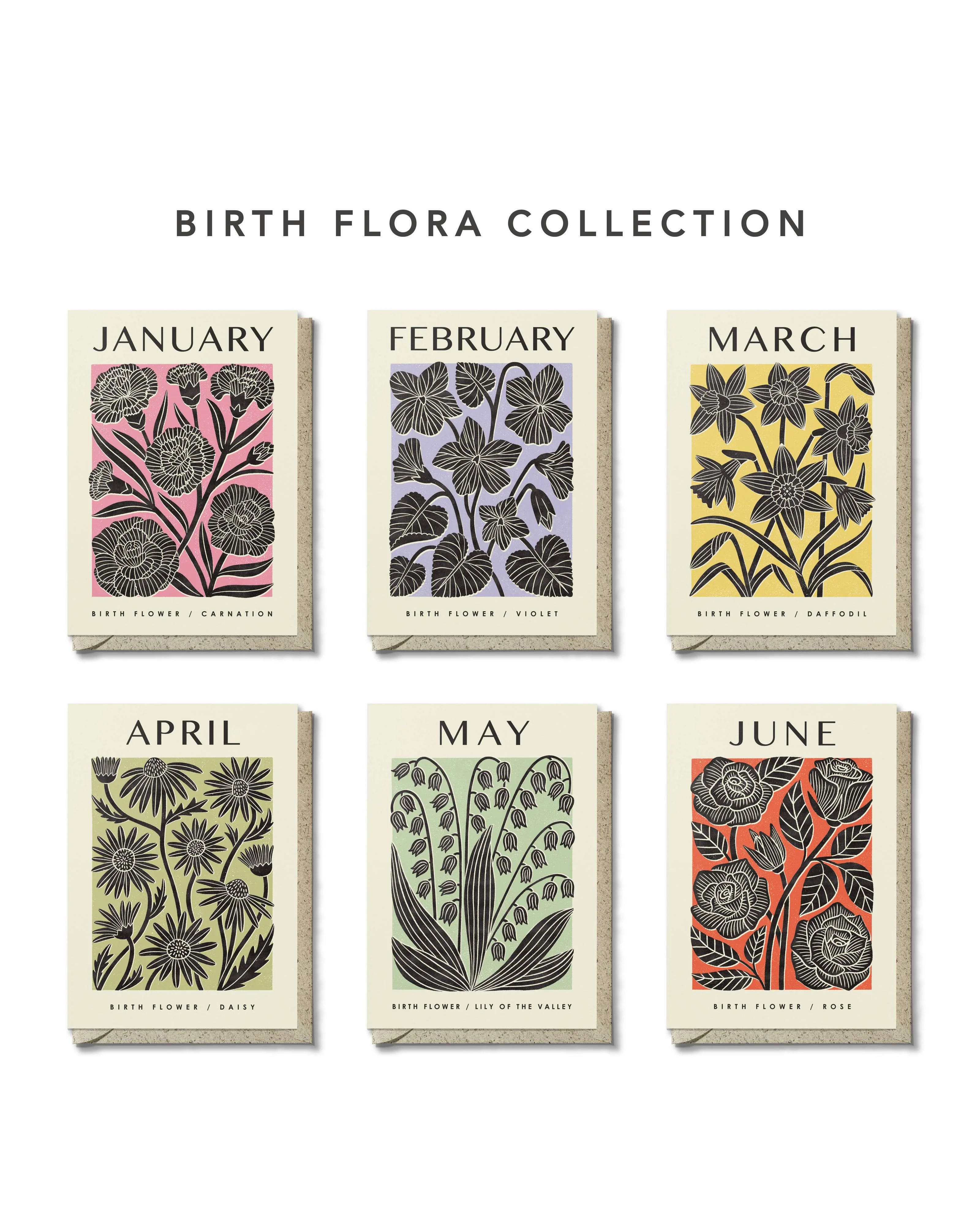 December Holly | Birth Flower Card - Image 6