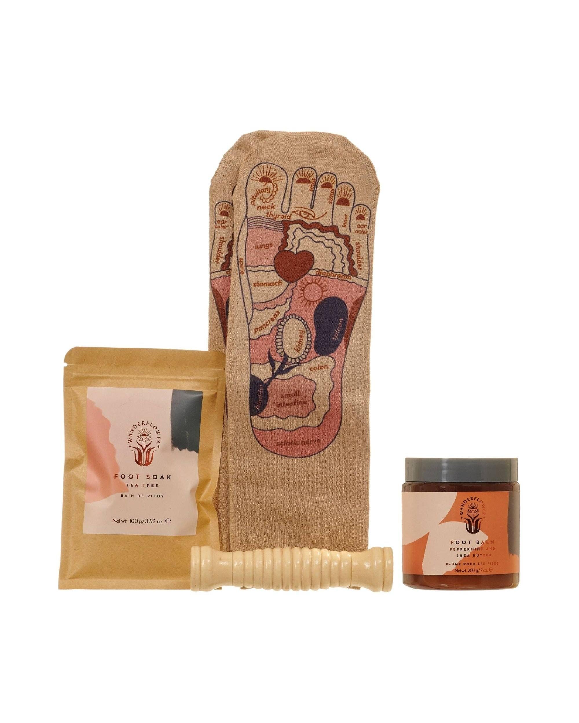 Down to Earth Reflexology Set - Peppermint & Tea Tree - Image 2