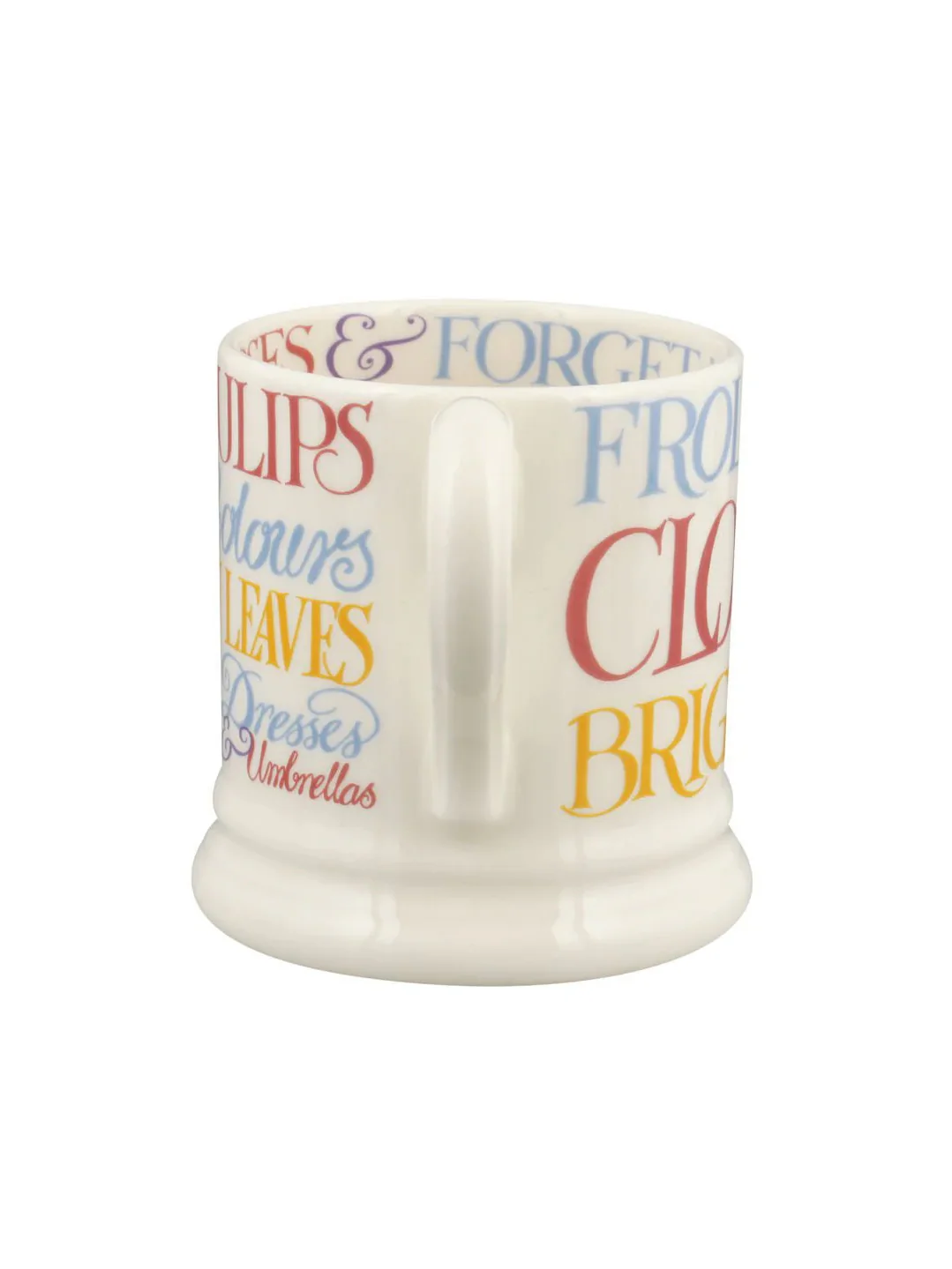 Easter toast daffodils and tulips half pint mug - Image 3
