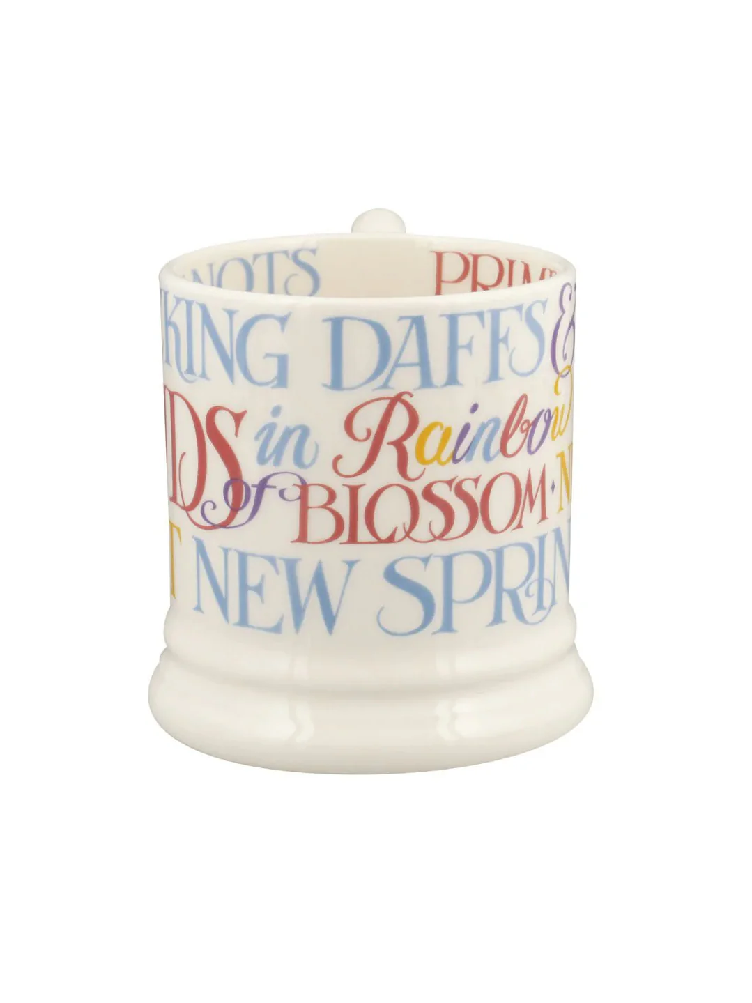 Easter toast daffodils and tulips half pint mug - Image 4