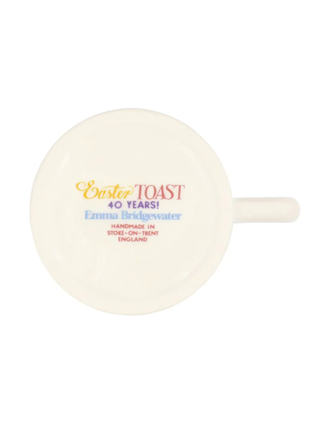 Easter toast daffodils and tulips half pint mug - Image 5