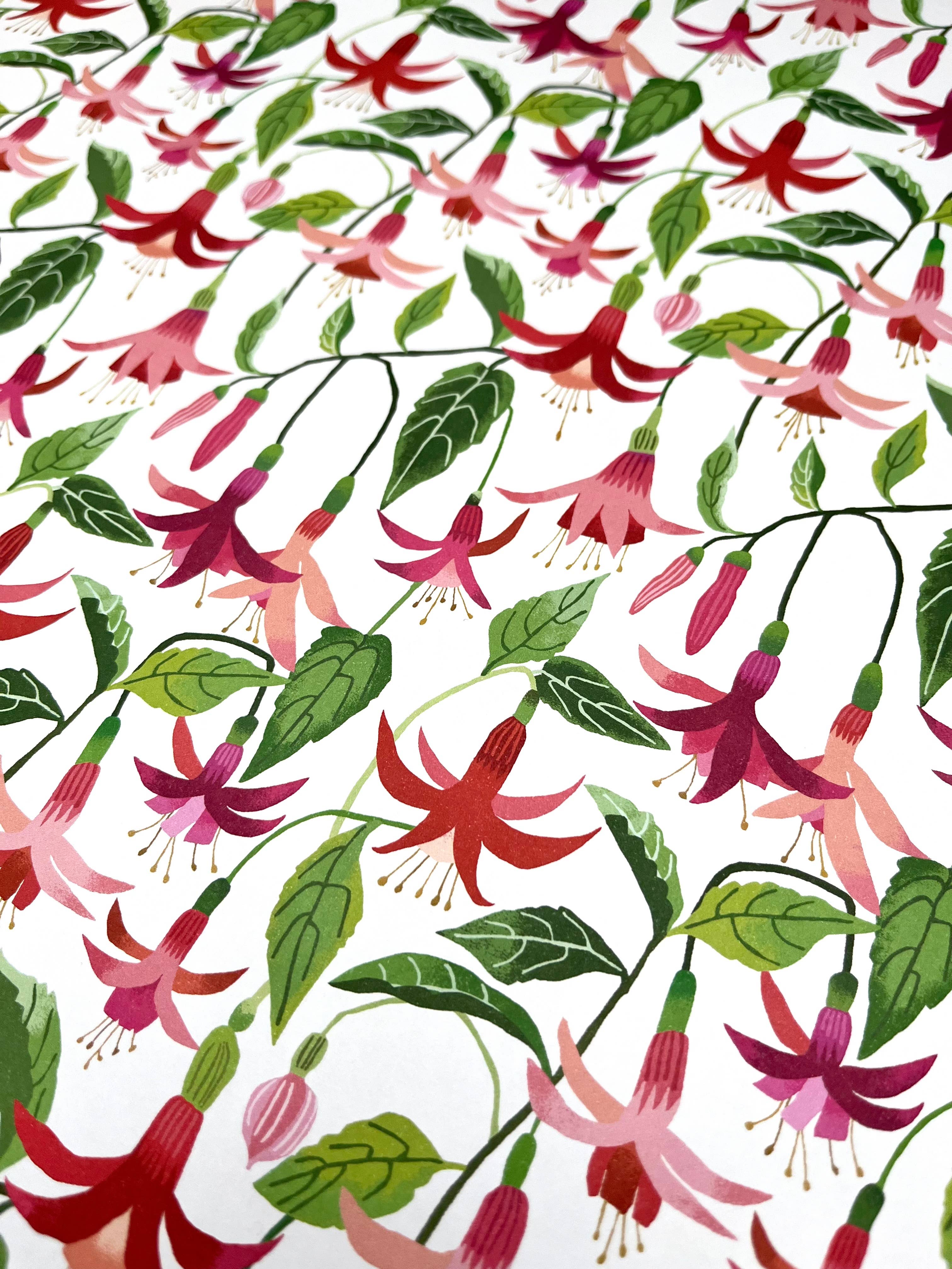 Fuchsia Gift Wrap - Image 3