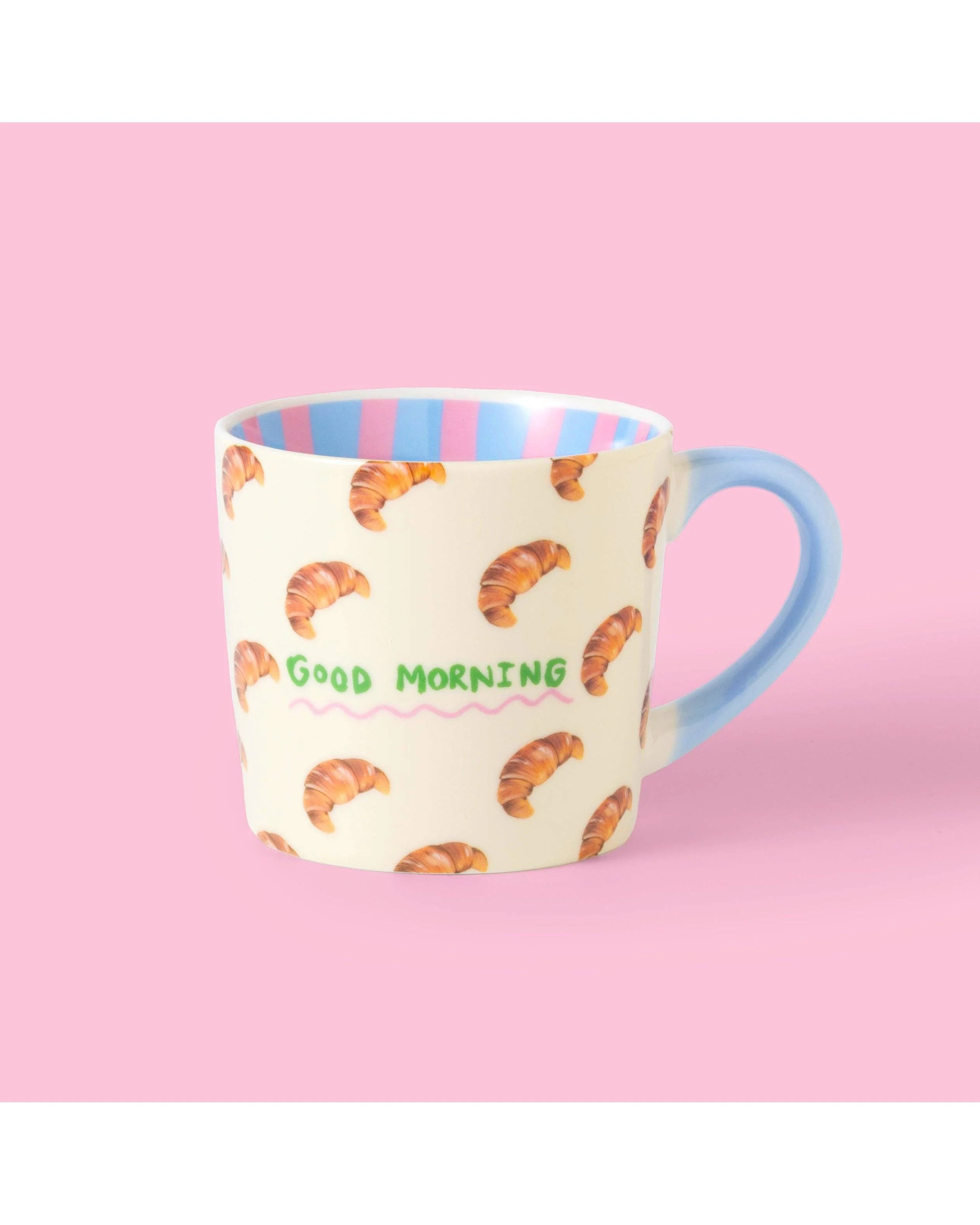 Good Morning Croissant Mug