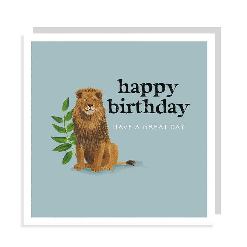 Happy Birthday king for the day - Lion