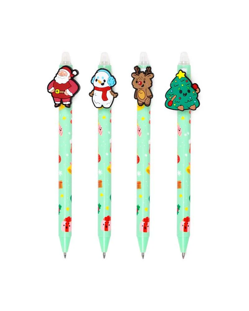 Inkredible Erasable Pen with Jingle Bunch Christmas Topper - Image 2