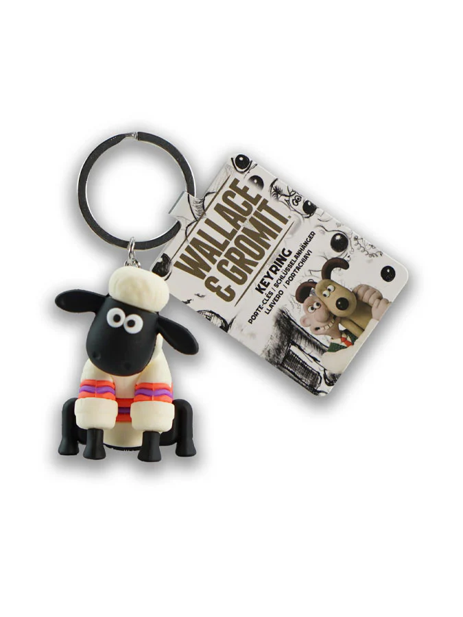 Shaun the Sheep PVC Keyring - Image 3
