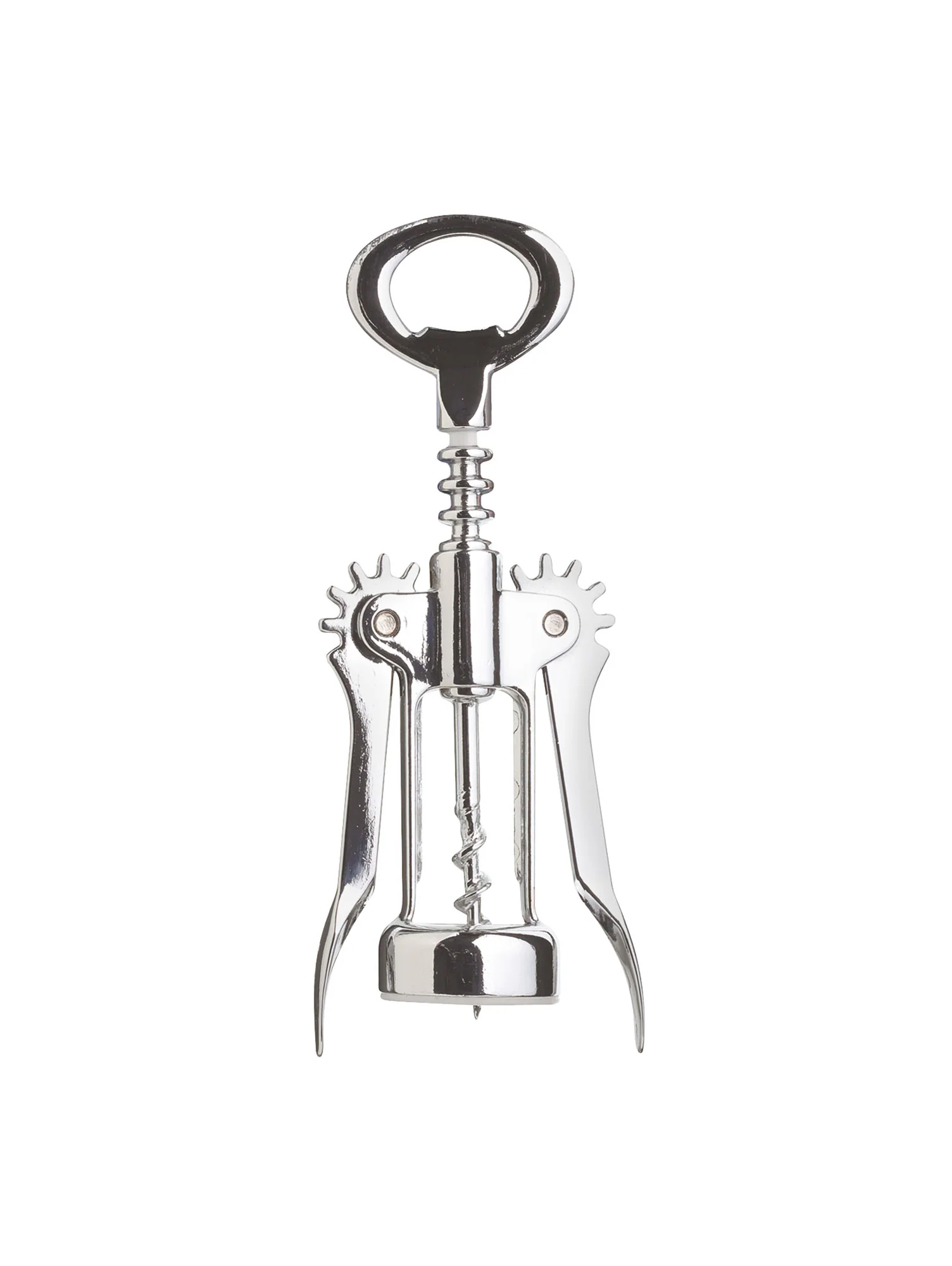 BarCraft Double Handled Chrome Wing Corkscrew