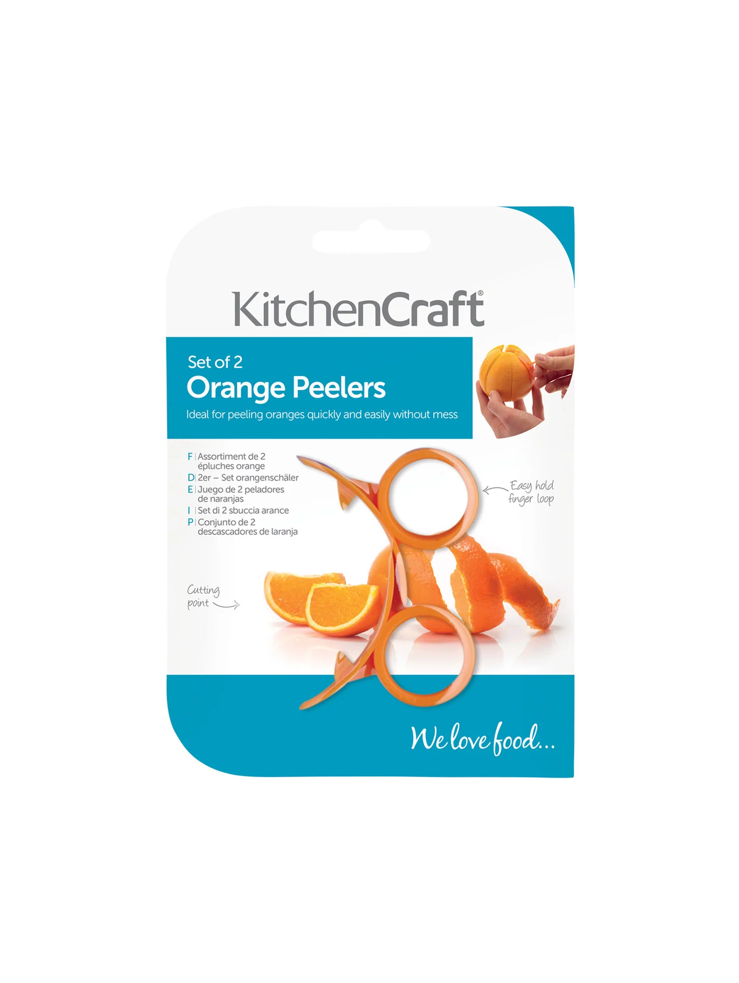 Set of Two Orange Peelers - Image 2