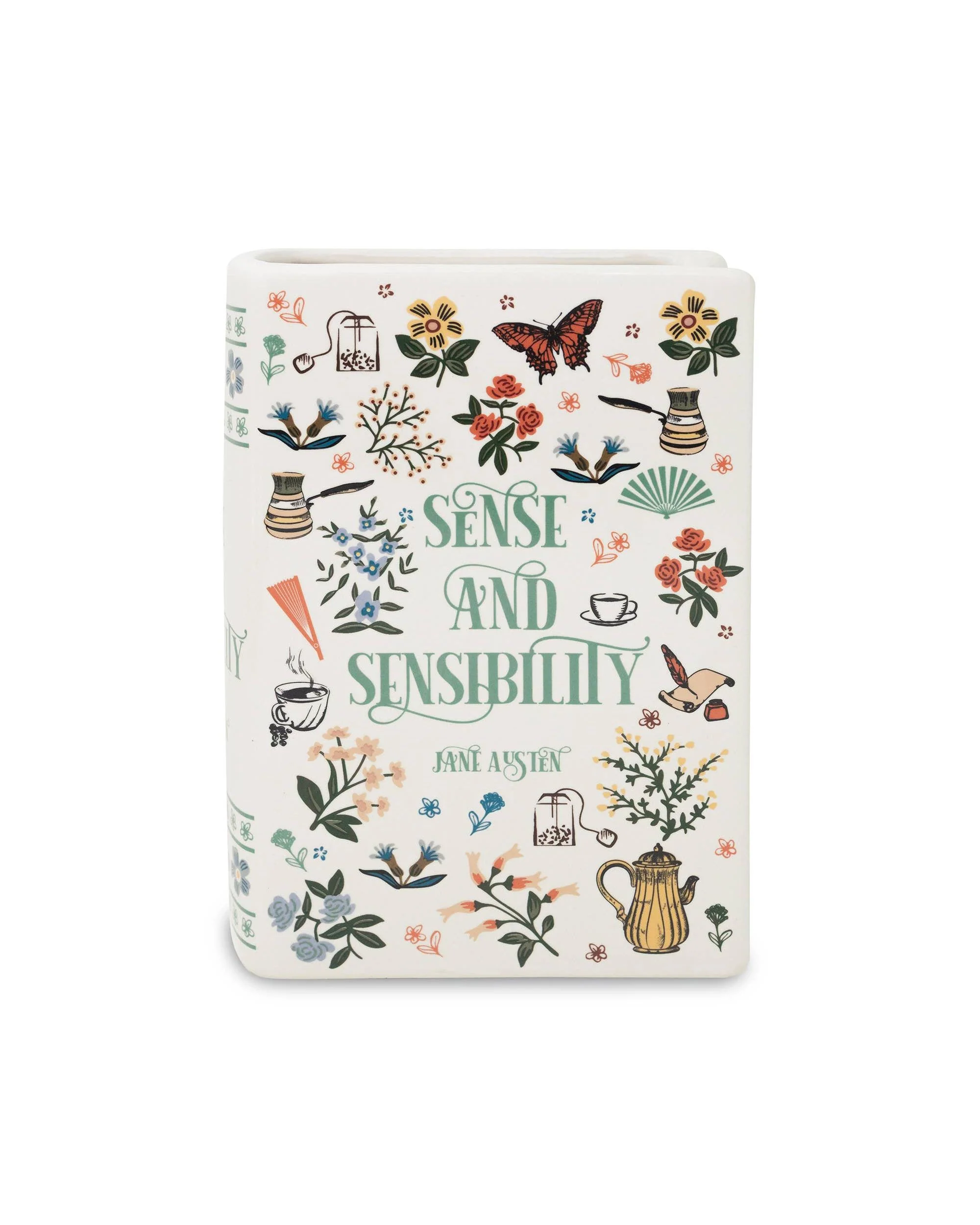 Large Book Vase, Sense and Sensibility