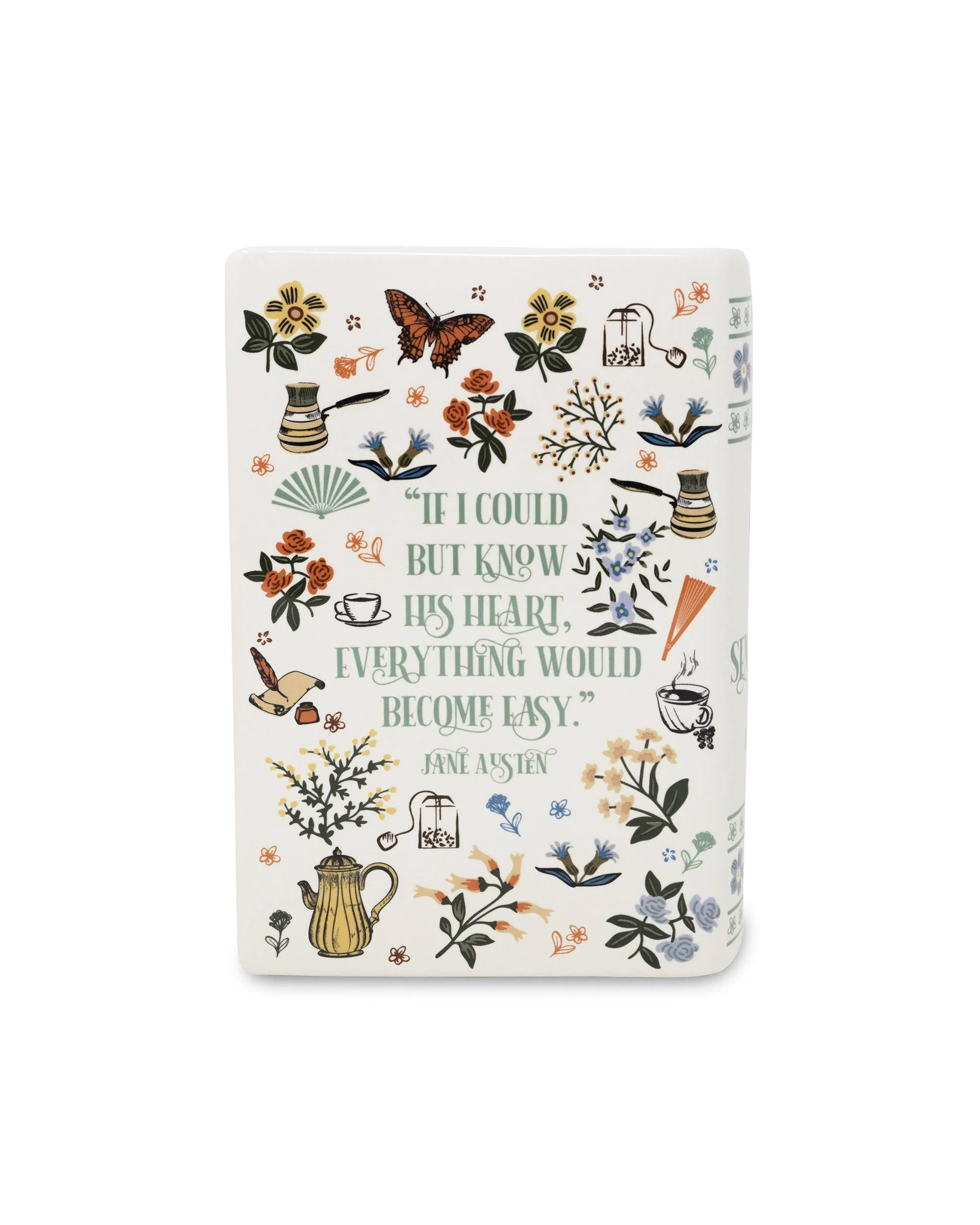 Large Book Vase, Sense and Sensibility - Image 4