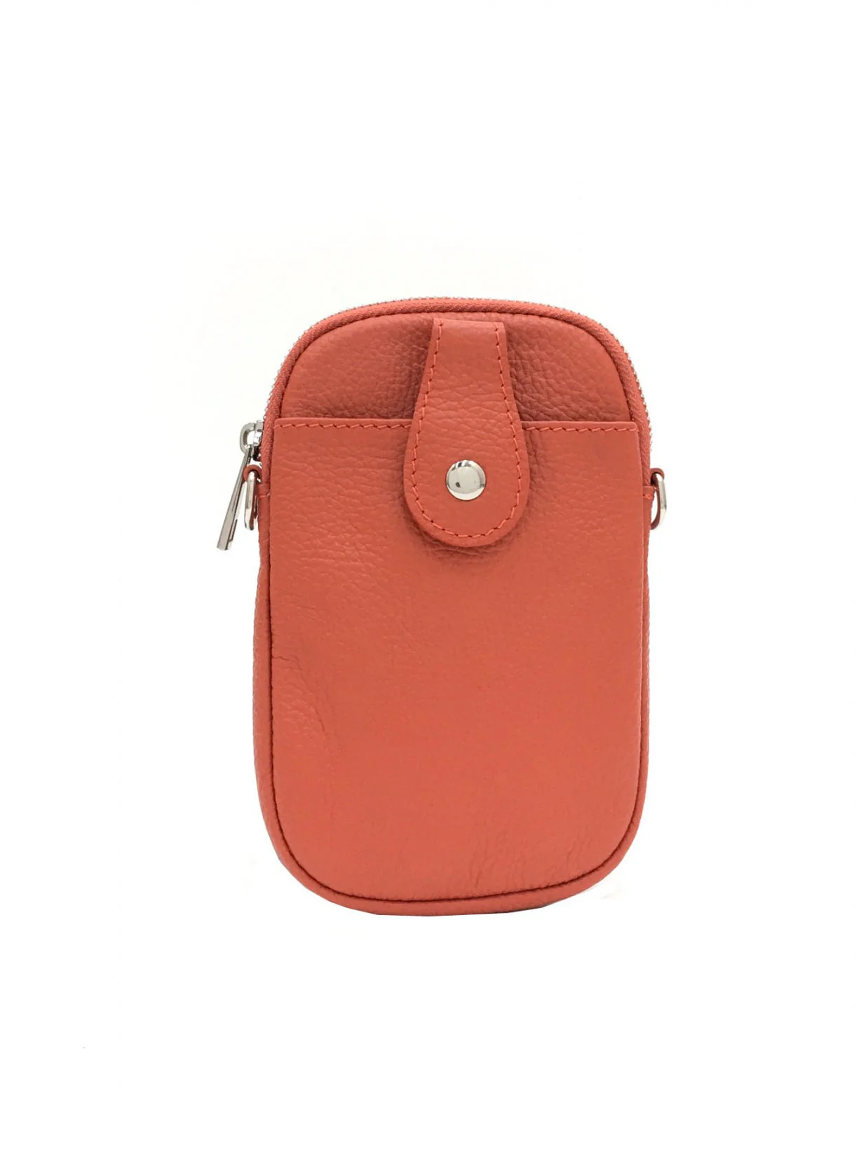 Leather Front Pocket Crossbody Bag Various Colours