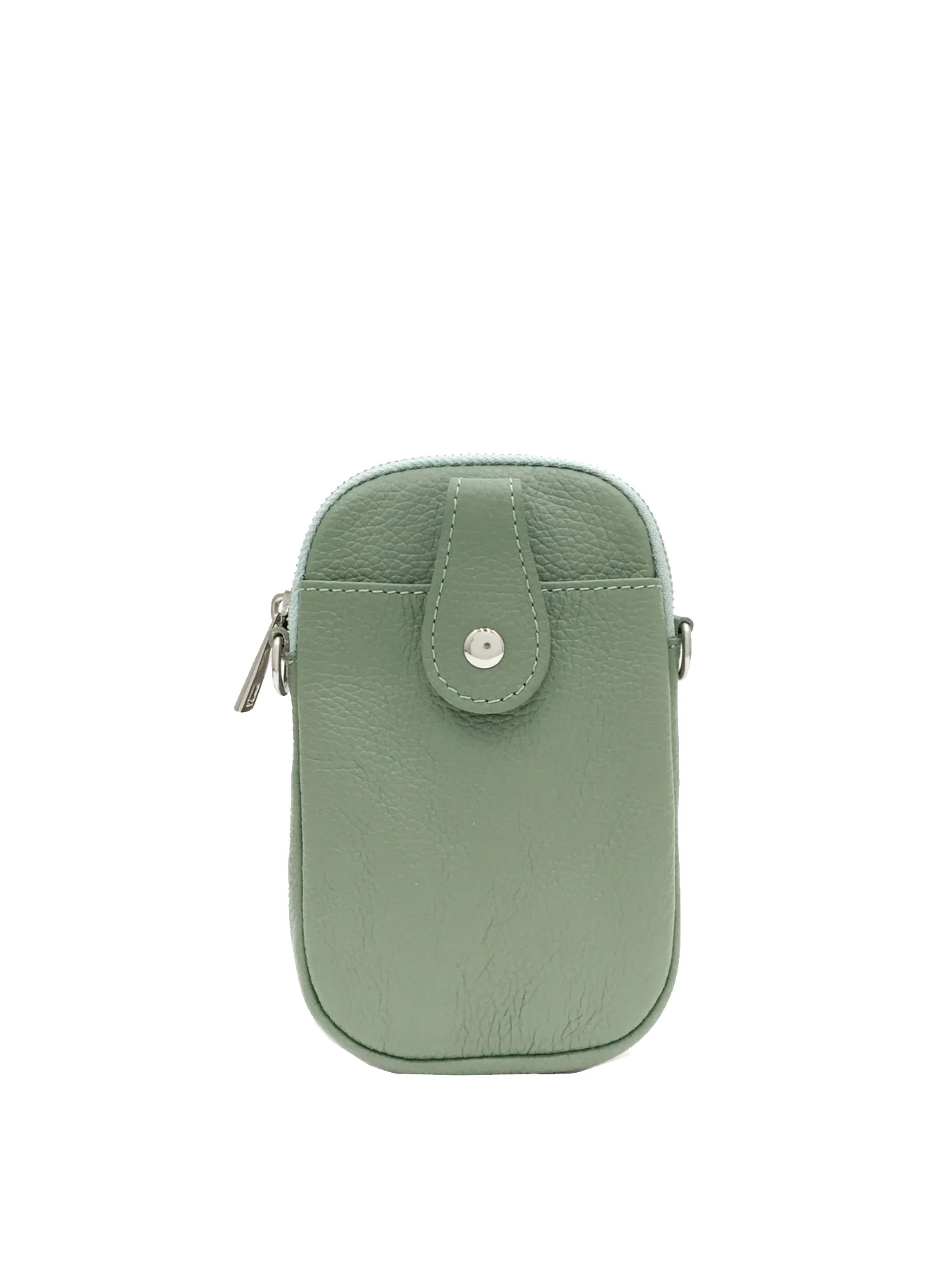 Leather Front Pocket Crossbody Bag Various Colours - Image 10
