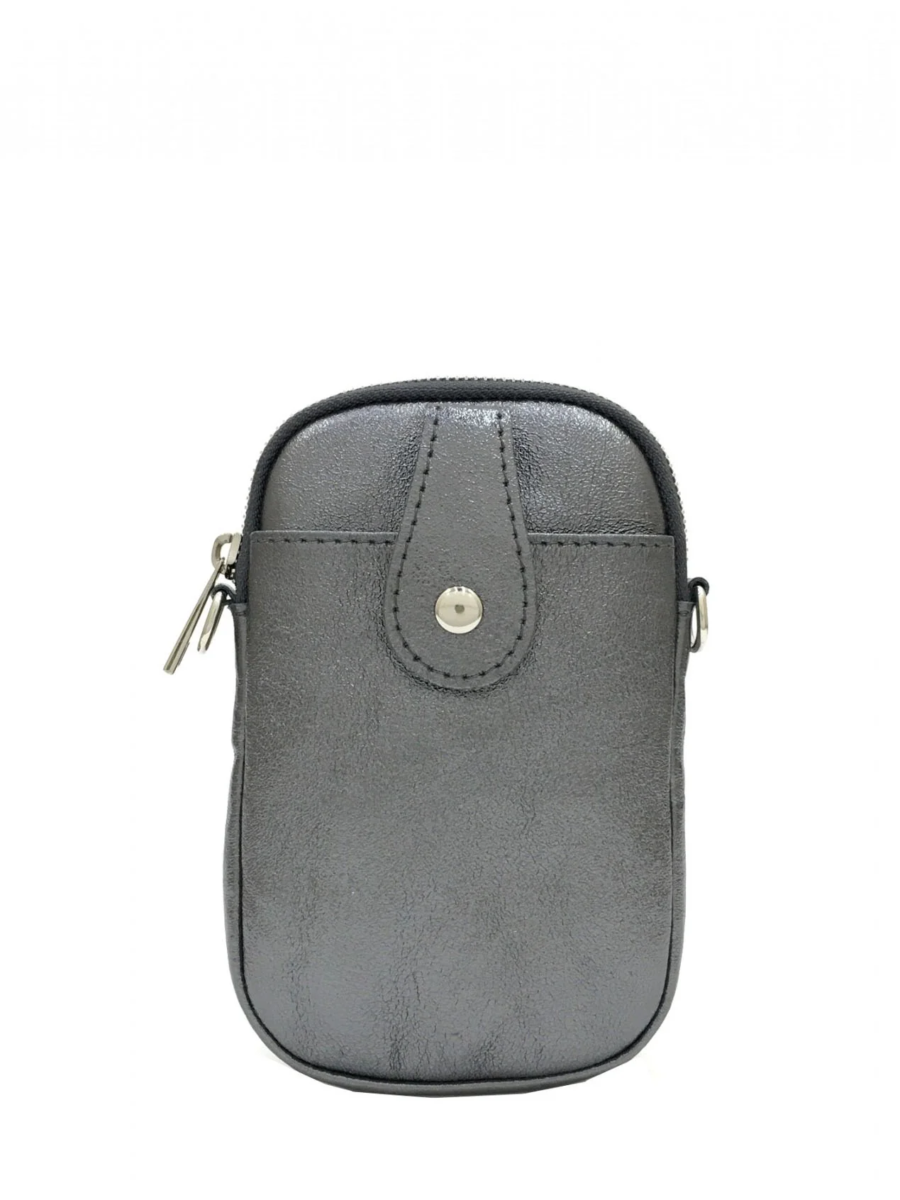 Leather Front Pocket Crossbody Bag Various Colours - Image 11