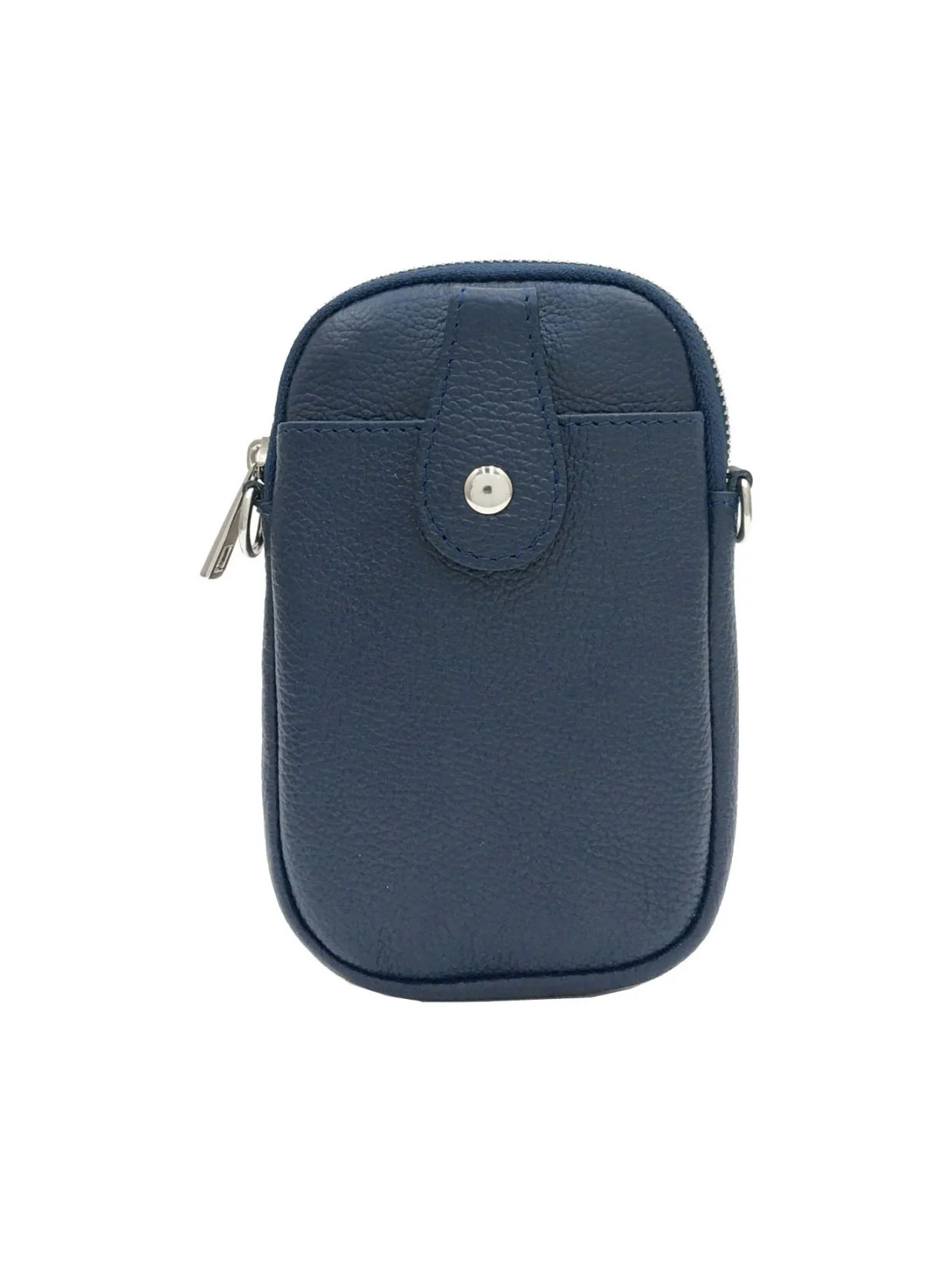 Leather Front Pocket Crossbody Bag Various Colours - Image 4