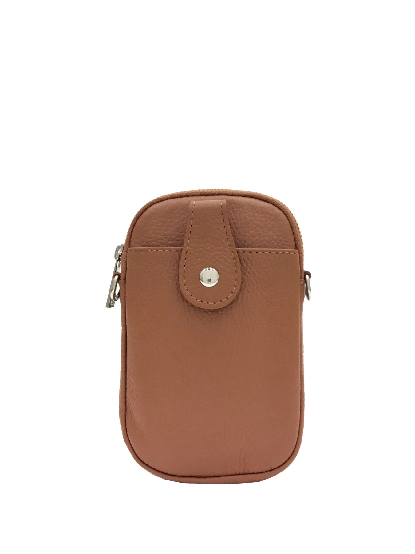Leather Front Pocket Crossbody Bag Various Colours - Image 9