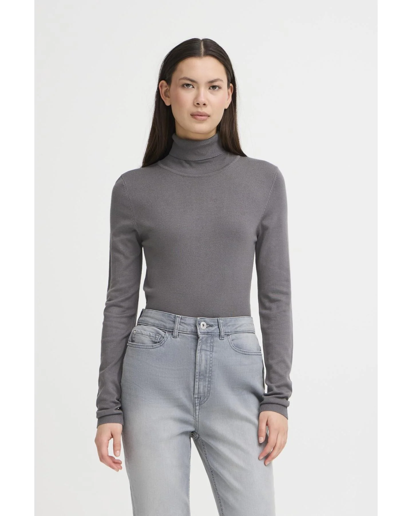 Mafa Rollneck - Gray Pinstripe - Image 9