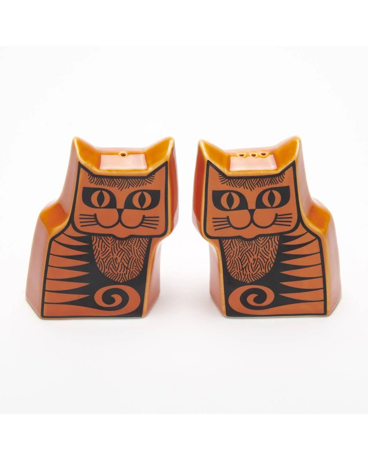 Magpie x Hornsea Cat Cruet Set - Orange - Image 3