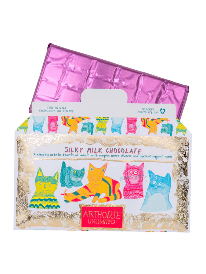 Miaow for Now, Silky Milk Chocolate Bar - Image 3