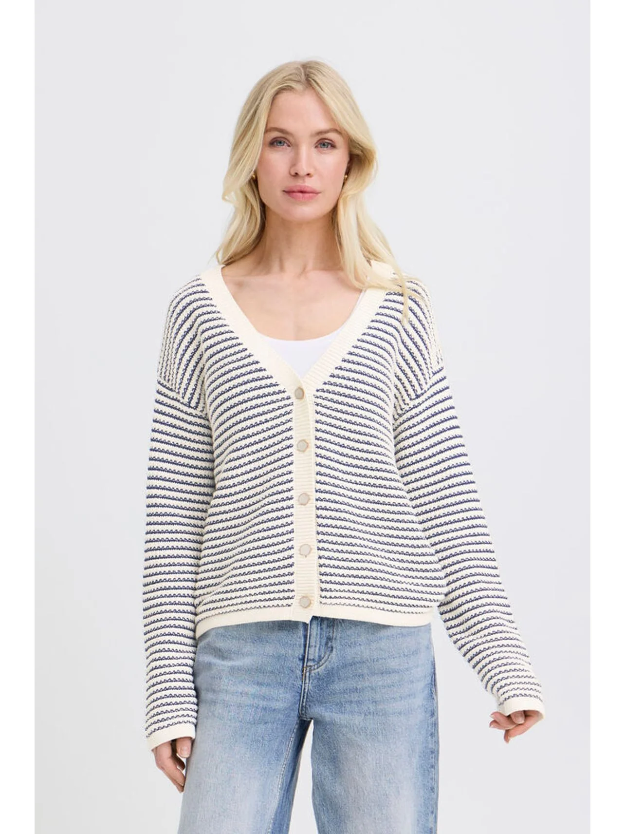 Mikala V-Neck Cardigan - Image 4
