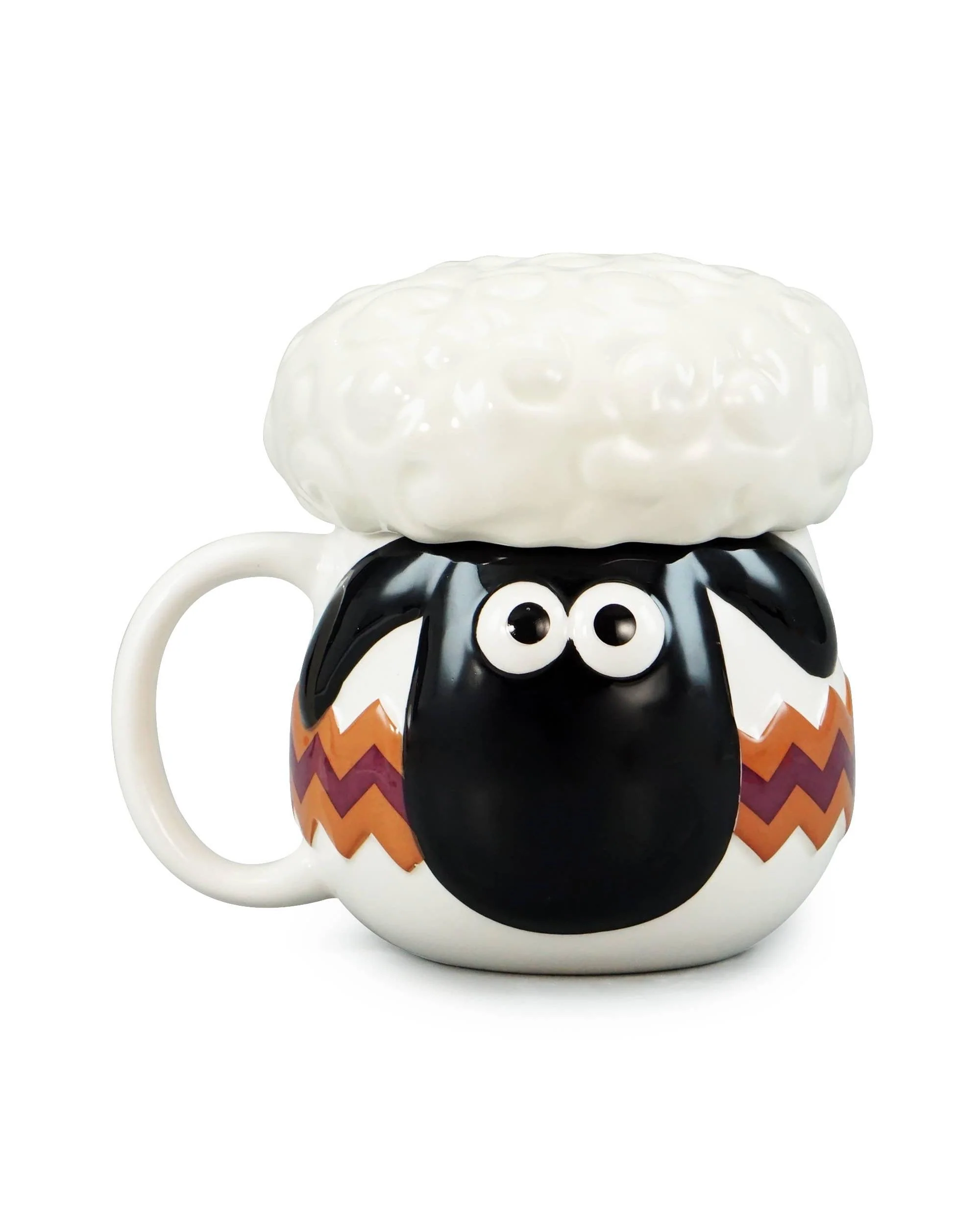 Wallace & Gromit (Shaun) Shaped Mug w Lid
