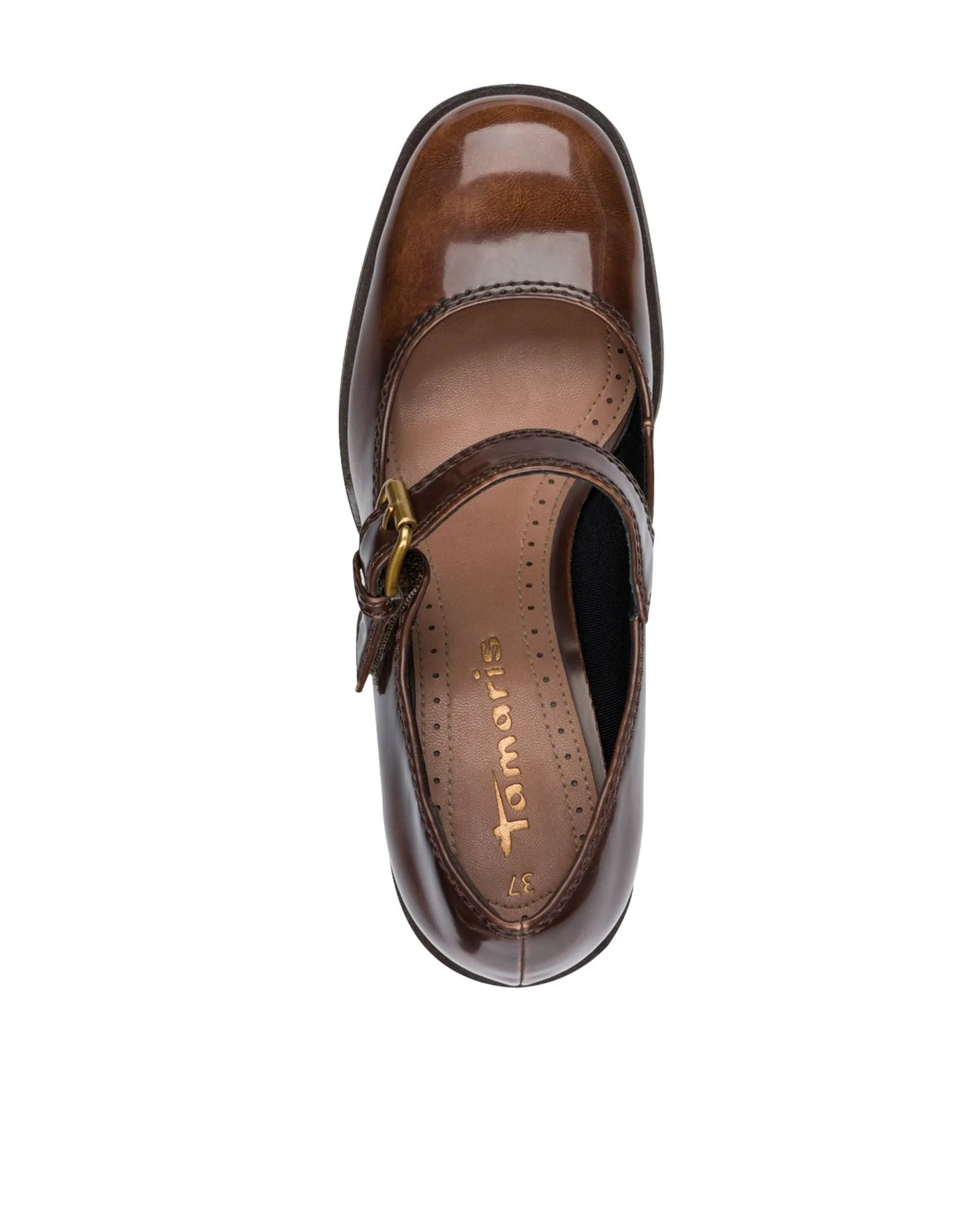 Muscat Platform Patent Heel - Image 5