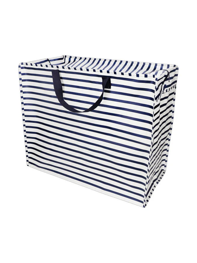 Nautical Stripes Jumbo Storage Bag