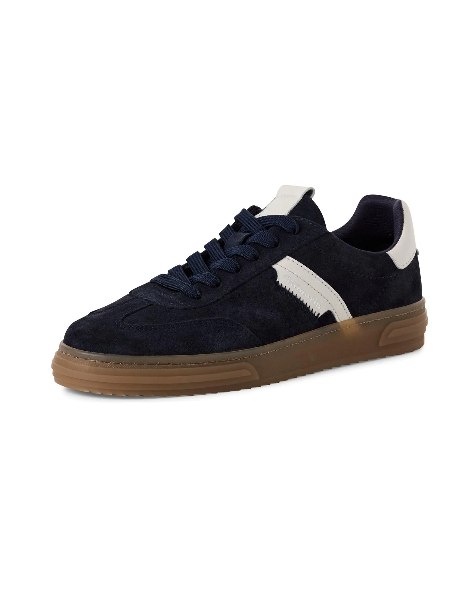 Navy Suede Sneaker - Image 3