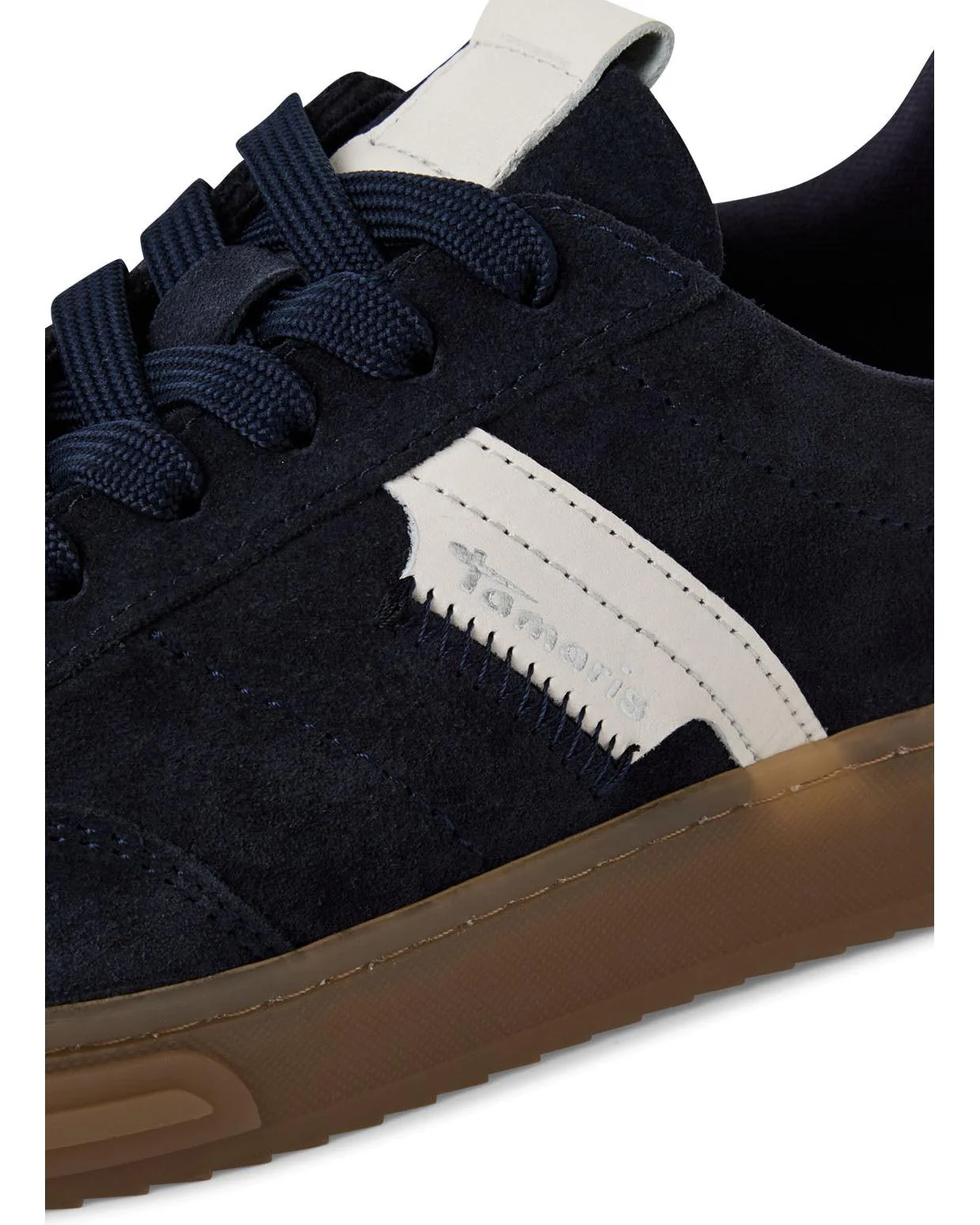 Navy Suede Sneaker - Image 6