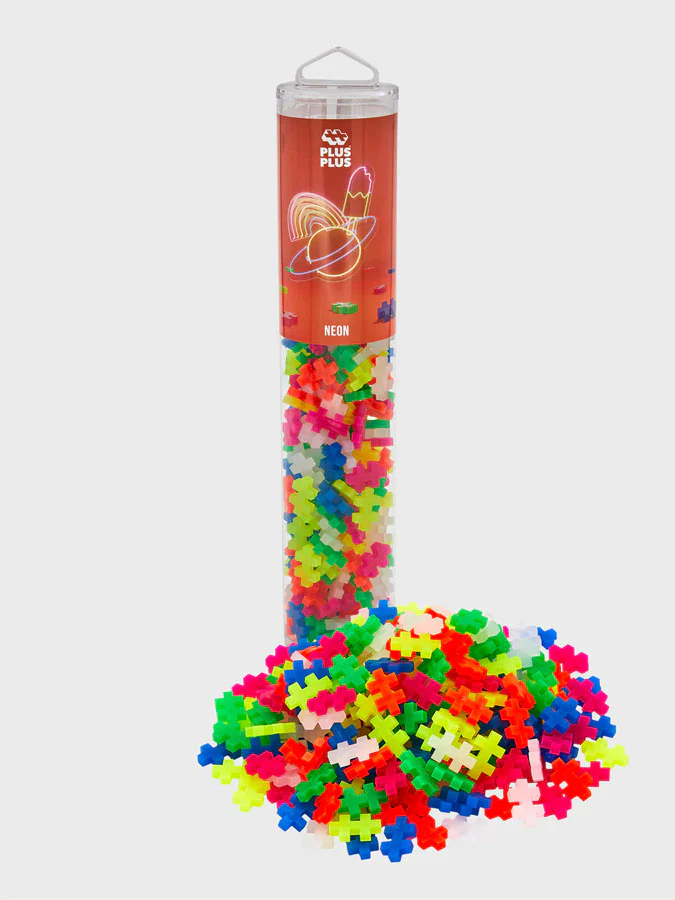 Neon Puzzle Tube Large