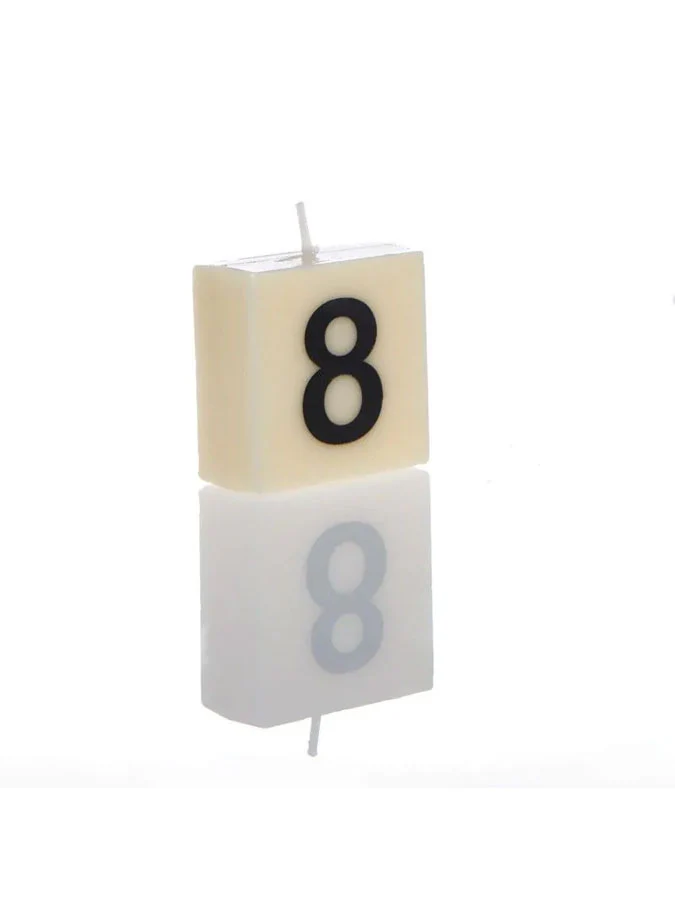 Number Candle 8