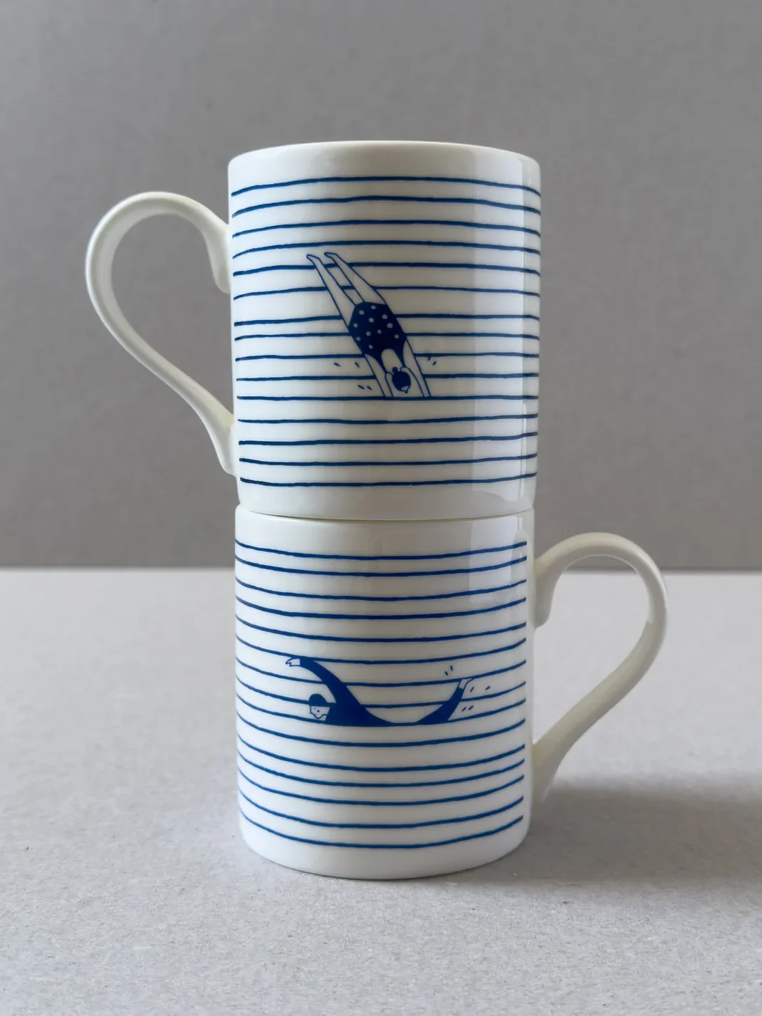Striped Swimmer Mug - Image 3