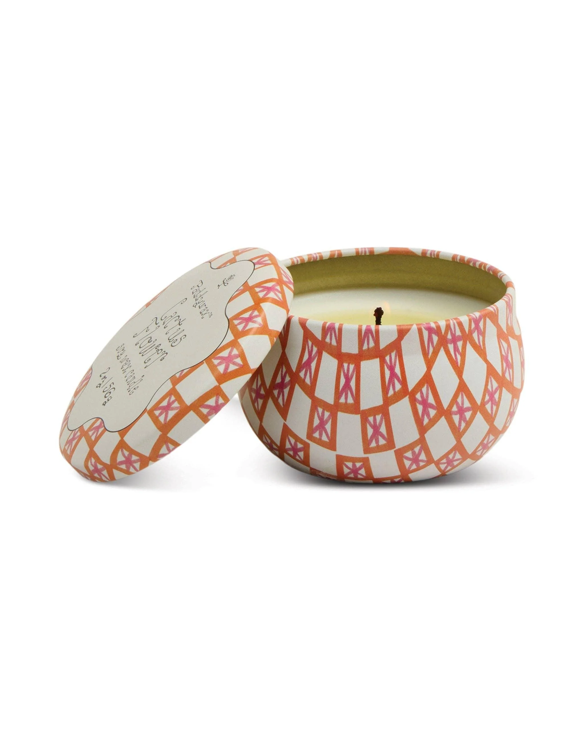Paddywax Tulip Tin Candle - Cactus Flower