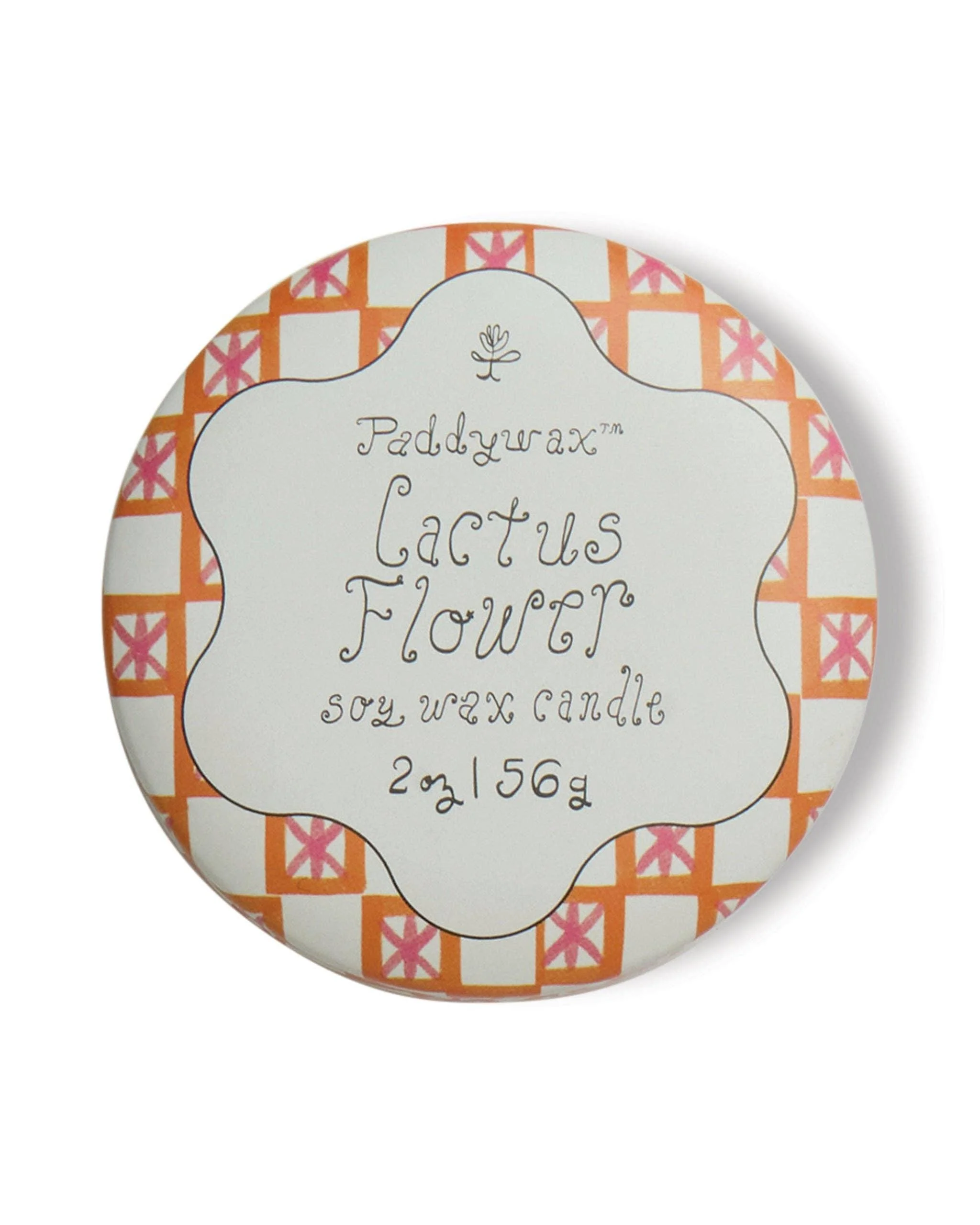 Paddywax Tulip Tin Candle - Cactus Flower - Image 3