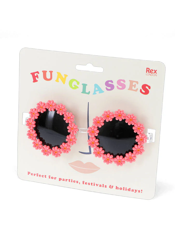 Pink Daisy Glasses - Image 3