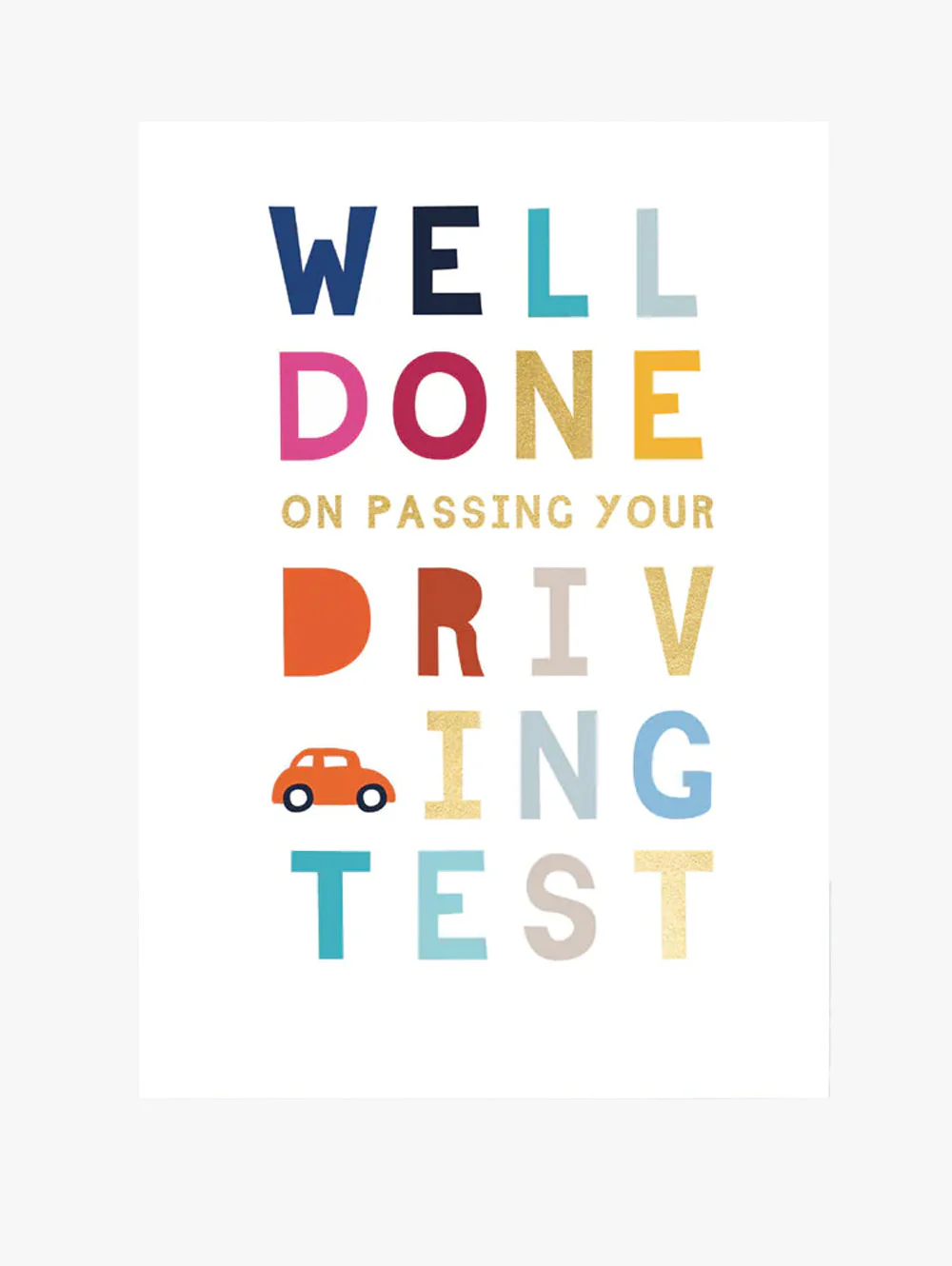 Well Done You Passed Card - Image 2