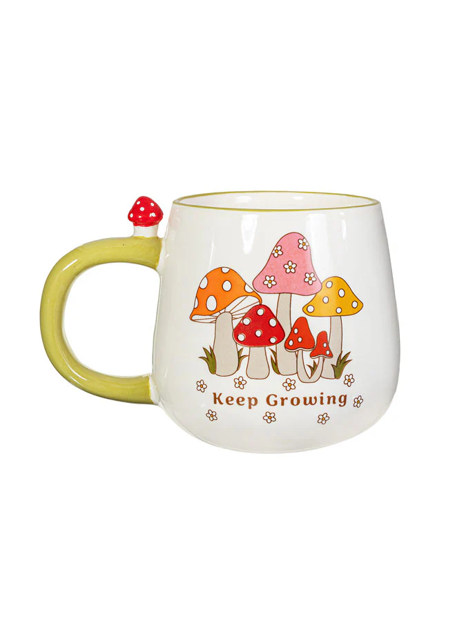 Retro Keep Growing Mug