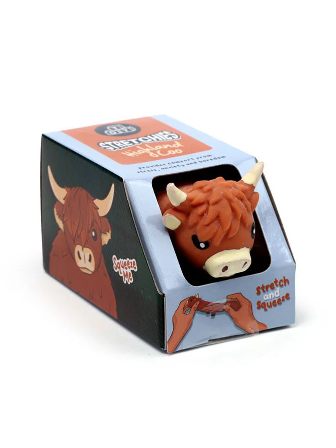 Stretchy Highland Coo Toy - Image 2