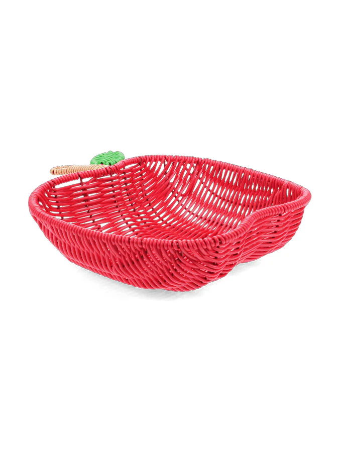 Summer Fruit Woven Basket - Apple - Image 3