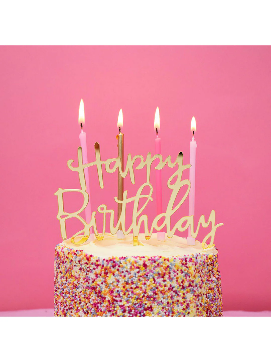 Happy Birthday Cake Topper - Image 4