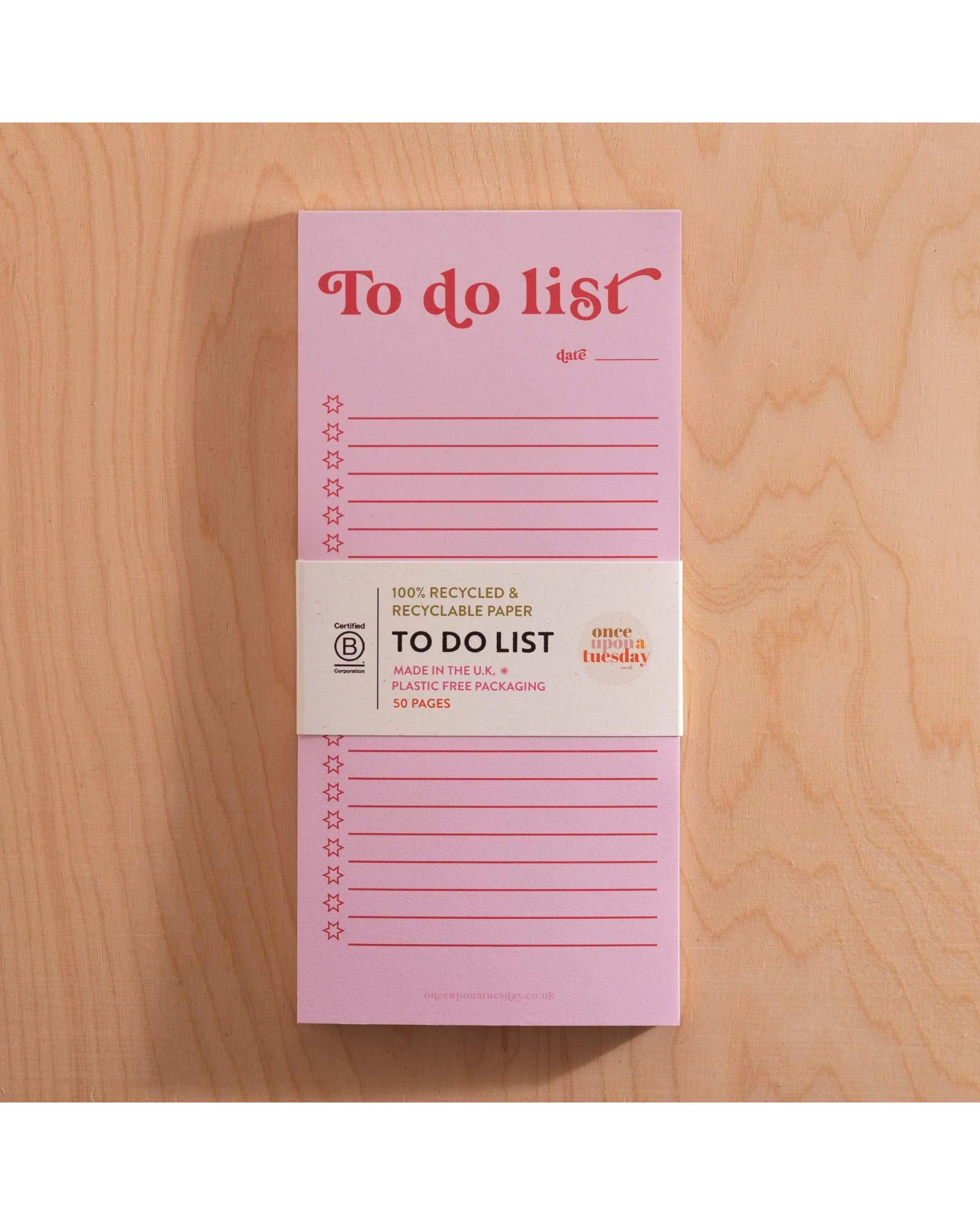To Do List PadPink & Red - Image 5
