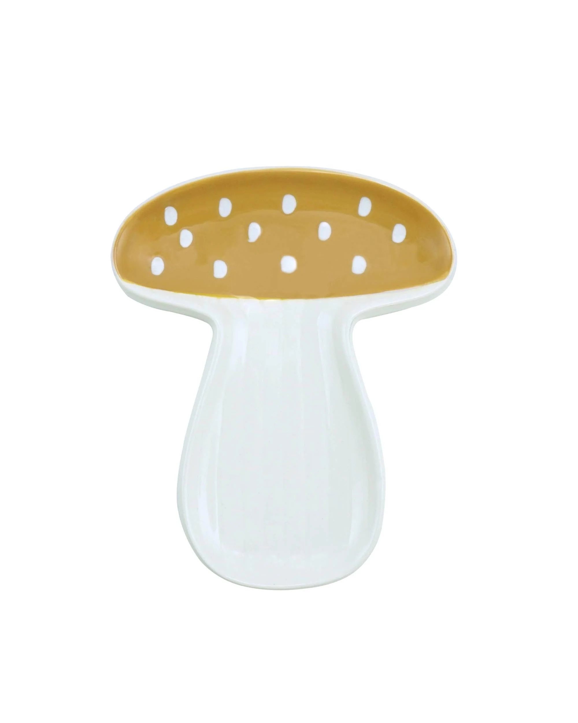 Trinket Key Ring Dish Ceramic Mushroom Woodland