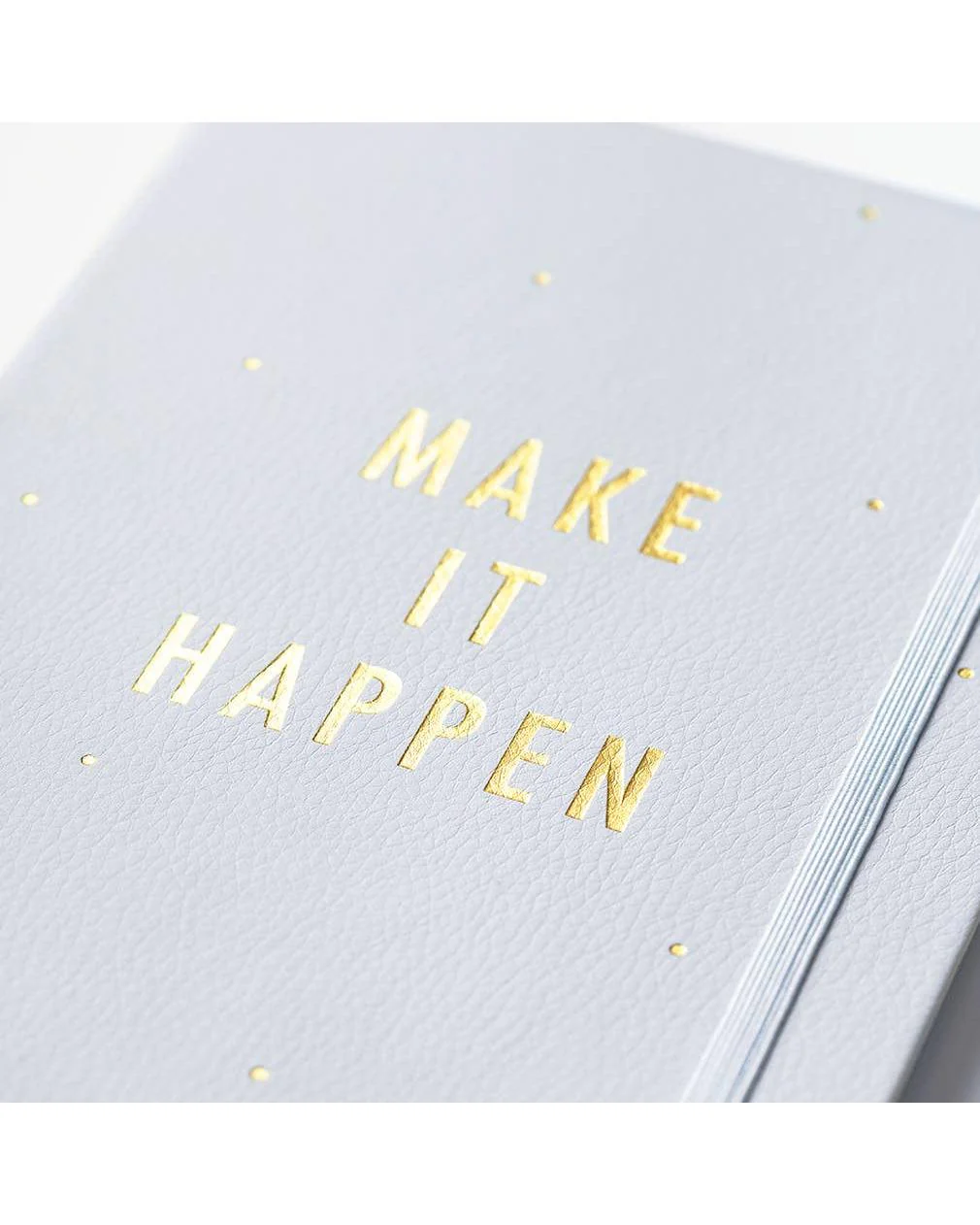 Undated Weekly Planner, Notes & To Dos - Cloud Faux Leather - Image 3